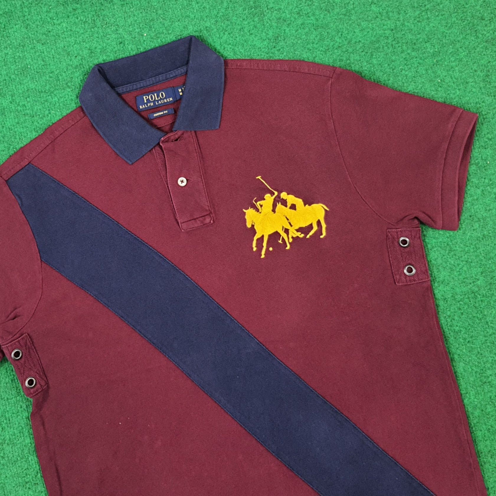 Polo Ralph Lauren × Vintage Vintage Polo Ralph Lauren Designer Polo Shirt Size US L / EU 52-54 / 3 - 2 Thumbnail