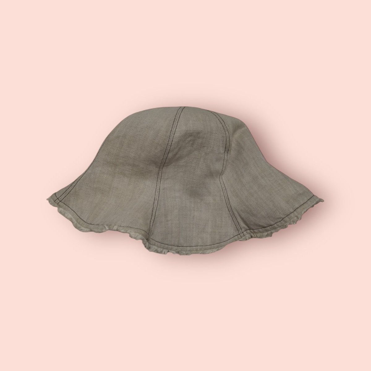 Other RARE DENIM BUCKET HAT JAPAN DESIGNER Size ONE SIZE - 9 Thumbnail