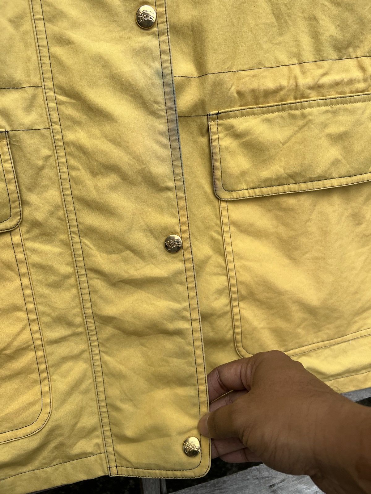 Burberry 🔥 Special Offer 🔥 Vintage Burberry Chore Jacket Size US L / EU 52-54 / 3 - 9 Thumbnail