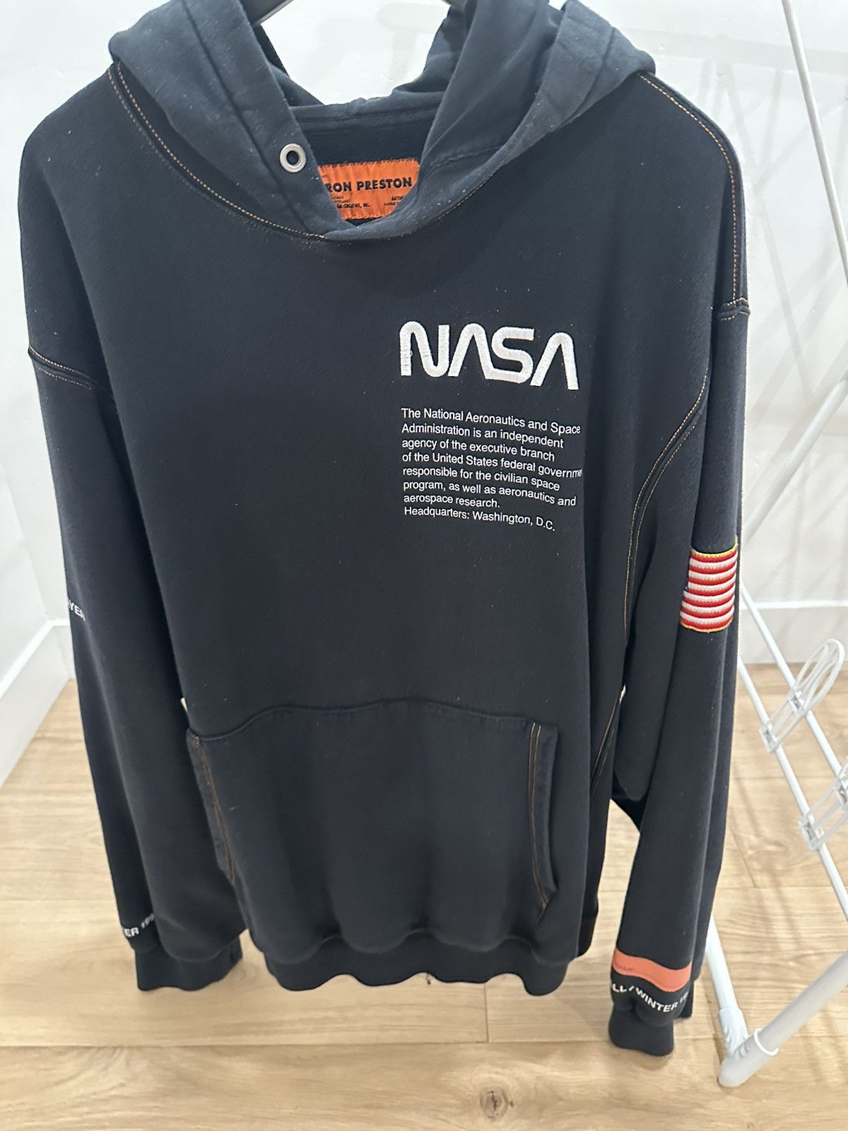 Heron Preston NASA Hoodie Grailed