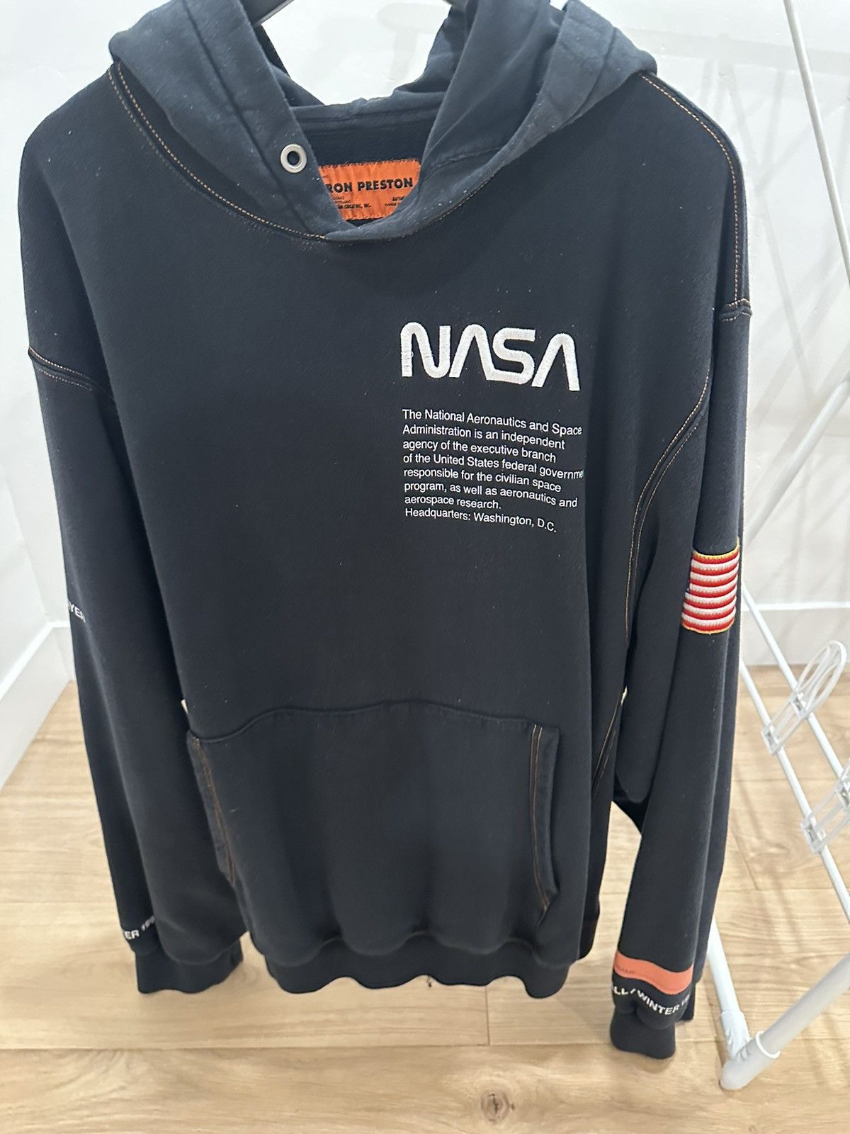 Heron Preston NASA Hoodie Grailed