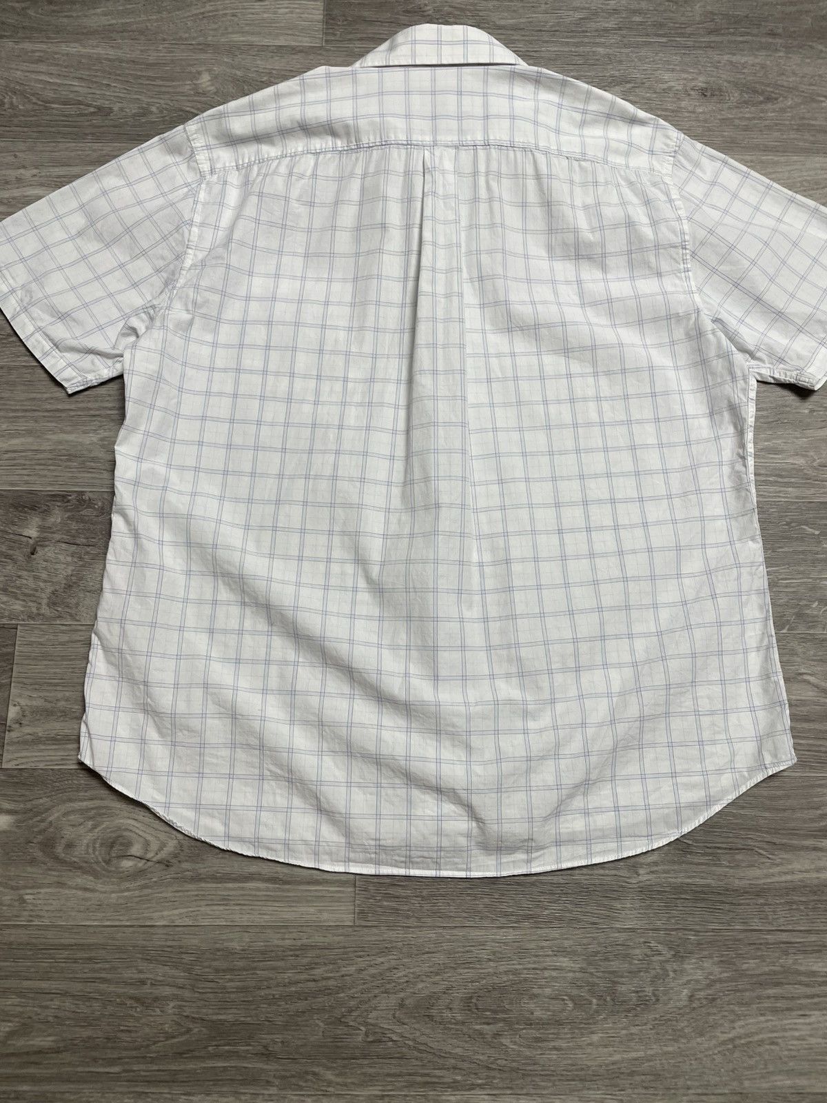 Yves Saint Laurent Vintage Yves Saint Laurent YSL Checkered Short Sleeve Shirt Size US XL / EU 56 / 4 - 14 Thumbnail