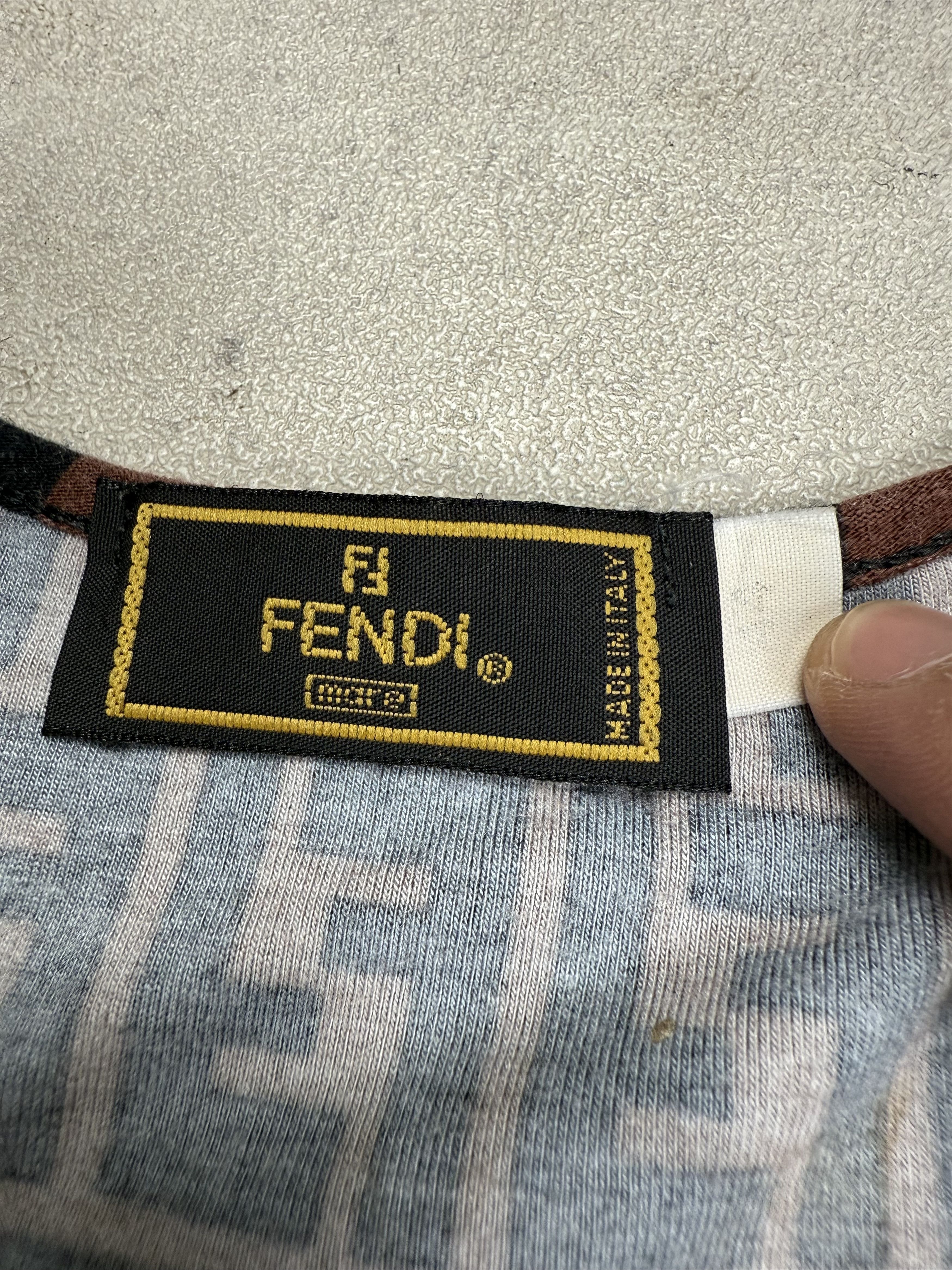 Fendi Vintage Fendi Monogram Top Size 44 Size M / US 6-8 / IT 42-44 - 5 Thumbnail