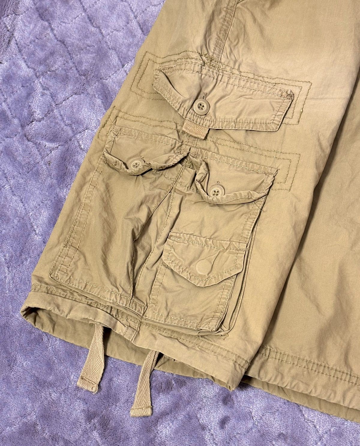 Ecko Unltd. × Vintage Vintage y2k Ecko Unltd Cargo Shorts Size US 34 / EU 50 - 7 Thumbnail