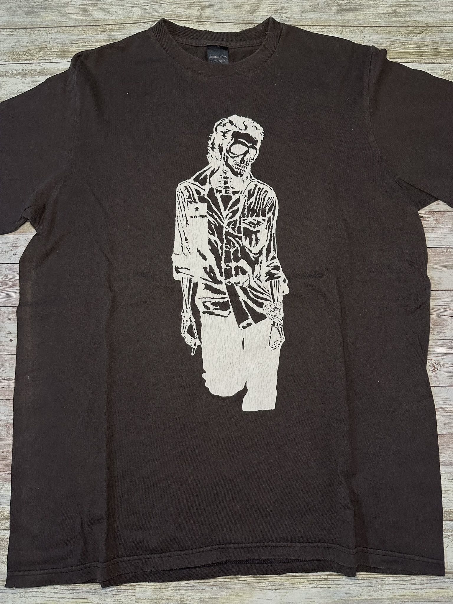 Number (N)ine SS04 Skull Rocker Tee Size US XL / EU 56 / 4 - 2 Thumbnail