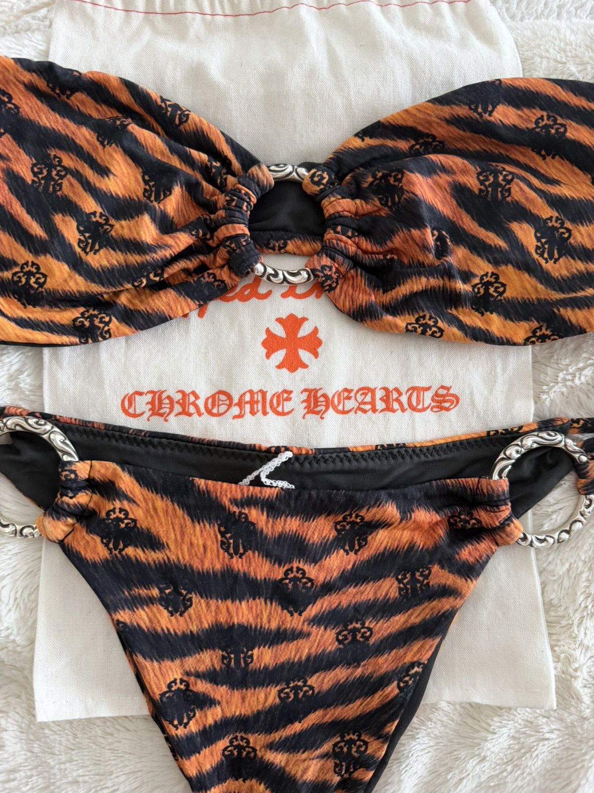 Chrome Hearts Chrome hearts tiger print bikini Size ONE SIZE - 2 Thumbnail