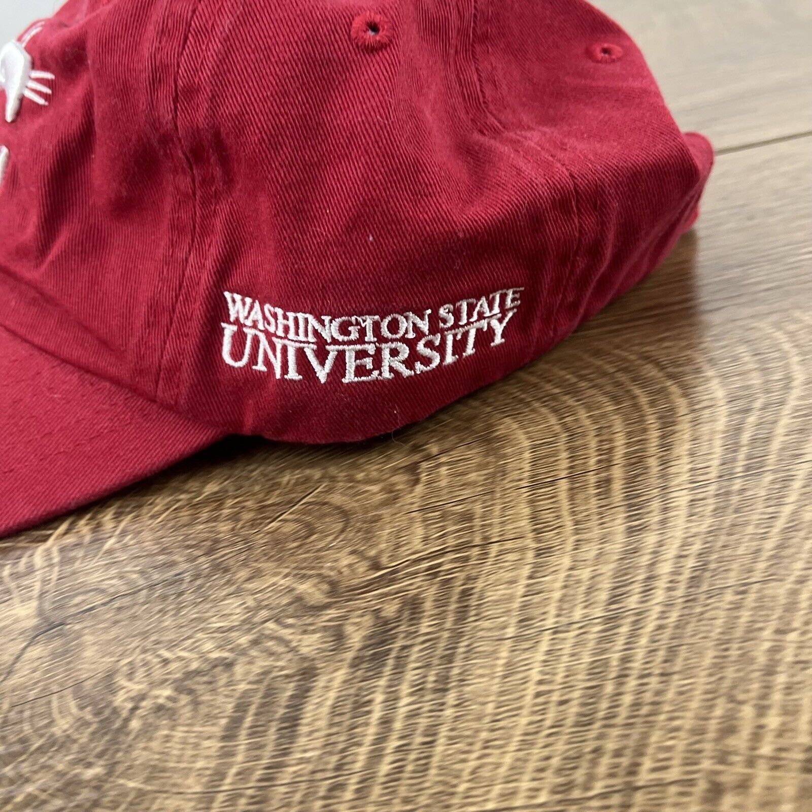Other Washington State Cougars Hat Red NCAA Cougars Cap Adjustable Size ONE SIZE - 7 Thumbnail