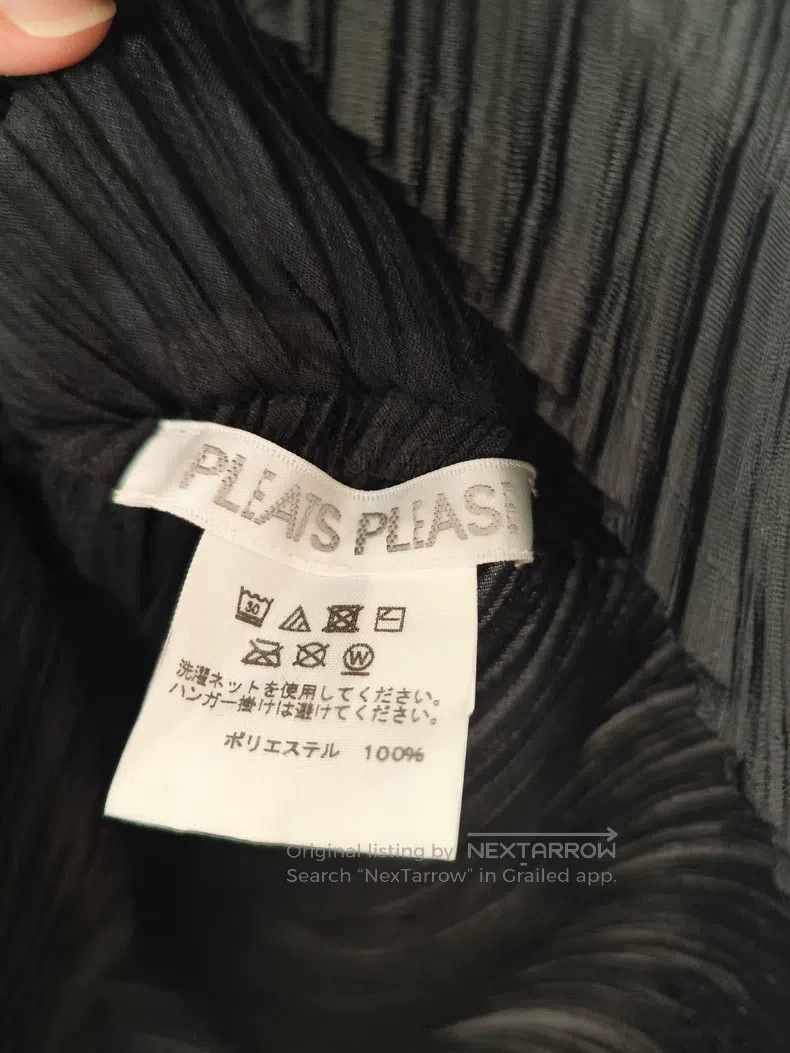 Issey Miyake Issey Miyake Black Tank Top Size L / US 10 / IT 46 - 3 Thumbnail