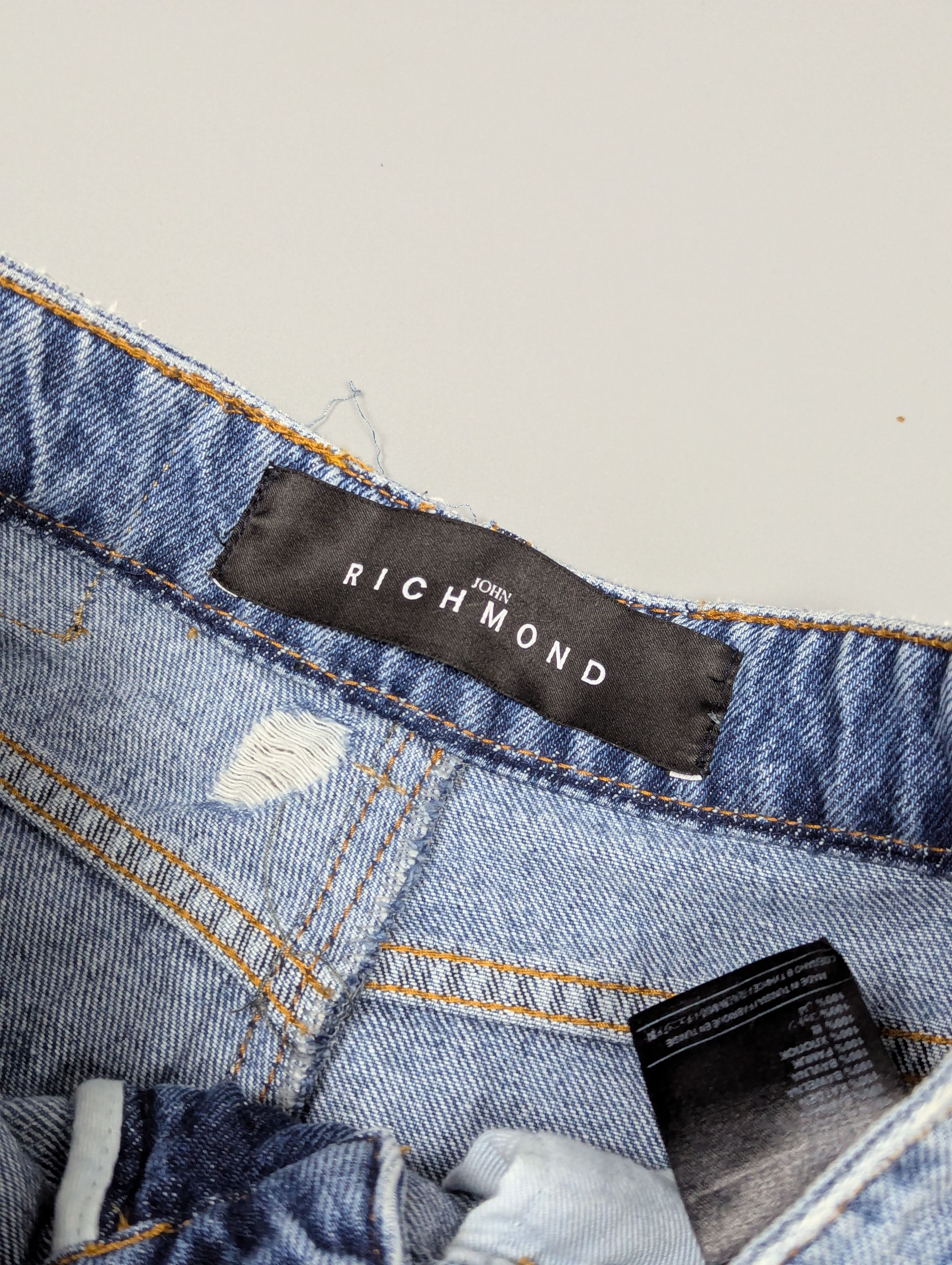 John Richmond John Richmond JORDIN Denim Maxi Skirt Y2K Jeans Style Size 27" / US 4 / IT 40 - 18 Thumbnail