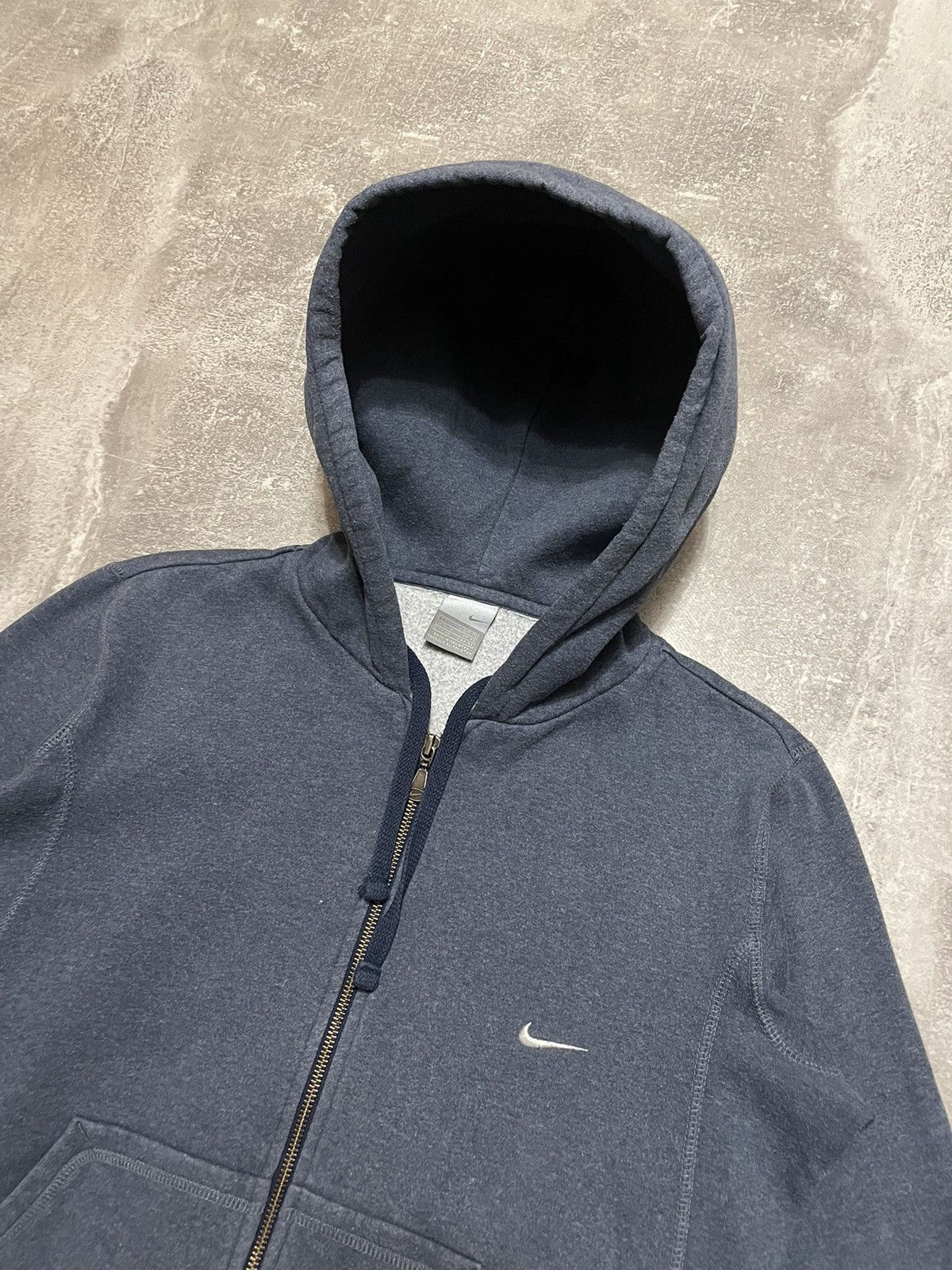 Nike Vintage Nike Zip-Up Hoodie Swoosh Logo Size US S / EU 44-46 / 1 - 2 Thumbnail