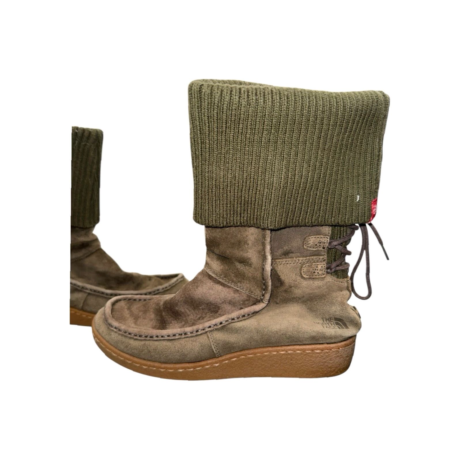 The North Face The North Face Boot Womens Nubuck Performance Prima Loft Waterproof Sz 7.5 Green Snow Boot Womens Size US 8 / IT 38 - 2 Thumbnail