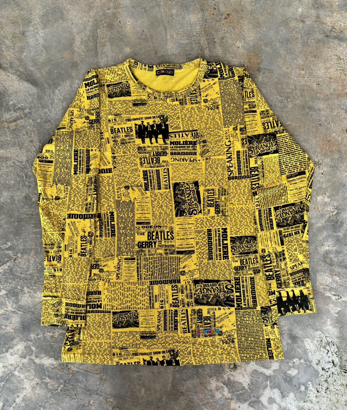 Hysteric Glamour Y2k Circus the beatles Full Print Longsleeve Size US L / EU 52-54 / 3 - 1 Thumbnail