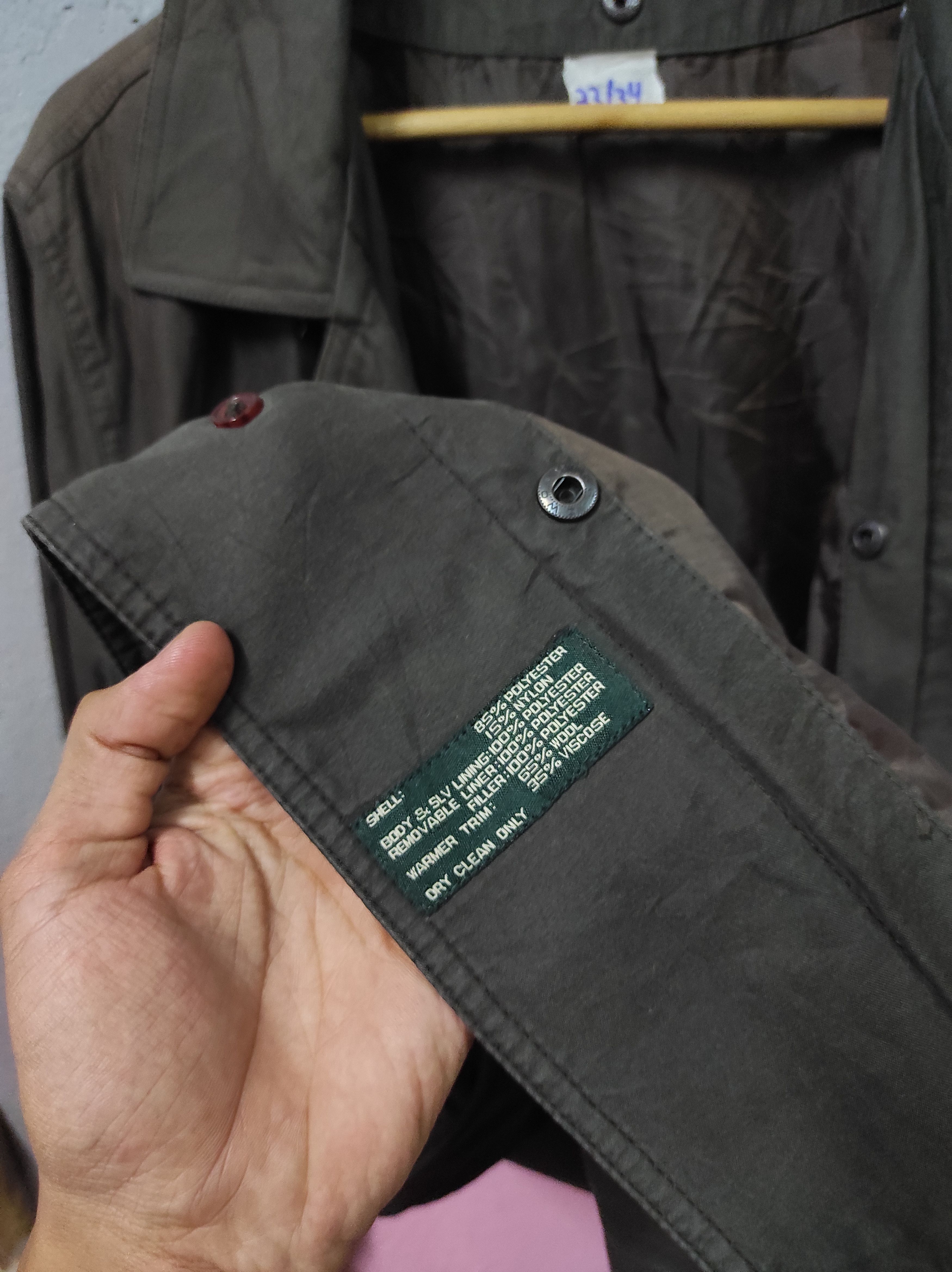 Lauren Ralph Lauren × Vintage LAUREN RALPH LAUREN VTG COAT OVERCOAT SUN FADED Size US M / EU 48-50 / 2 - 8 Thumbnail