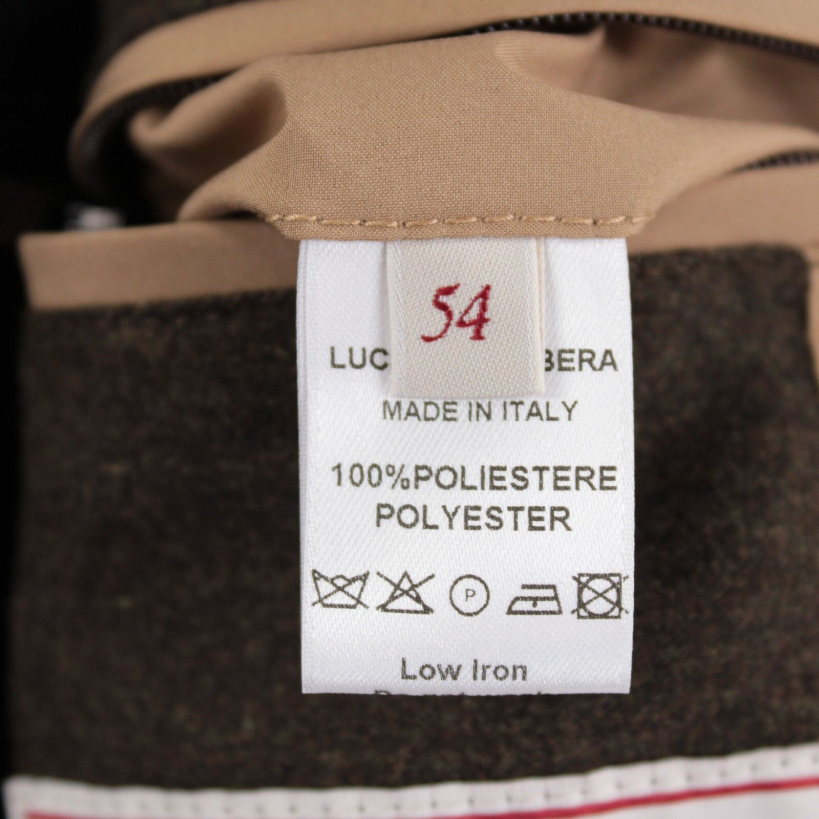 Luciano Barbera Luciano Barbera Vest Size XL US In Brown Polyester Size US XL / EU 56 / 4 - 7 Thumbnail