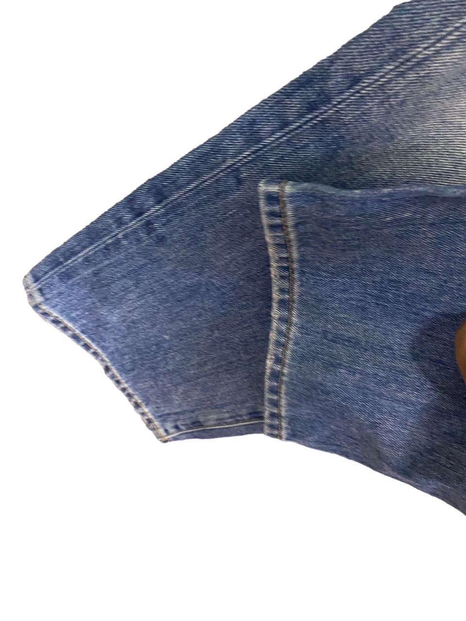 Vintage 💥BEST OFFER💥UNIQLO JEANS DISTRESSED DENIM Size US 36 / EU 52 - 7 Thumbnail