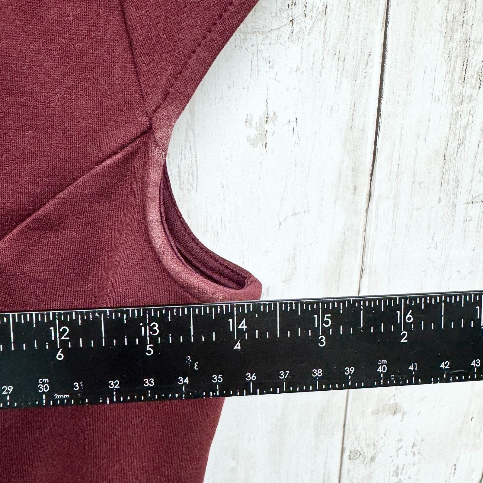 Other Lulus Dress Size Medium Short Sleeve Mini Zip Back Maroon Size M / US 6-8 / IT 42-44 - 4 Thumbnail