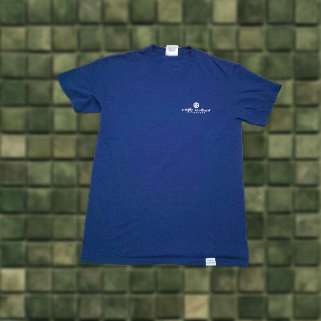 Doublet Simply Southern T Shirt Womens Small Blue Double Sided Mommy Vibes Shirt Womens Small Blue Double Sided Mommy Vibes Size S / US 4 / IT 40 - 1 Thumbnail