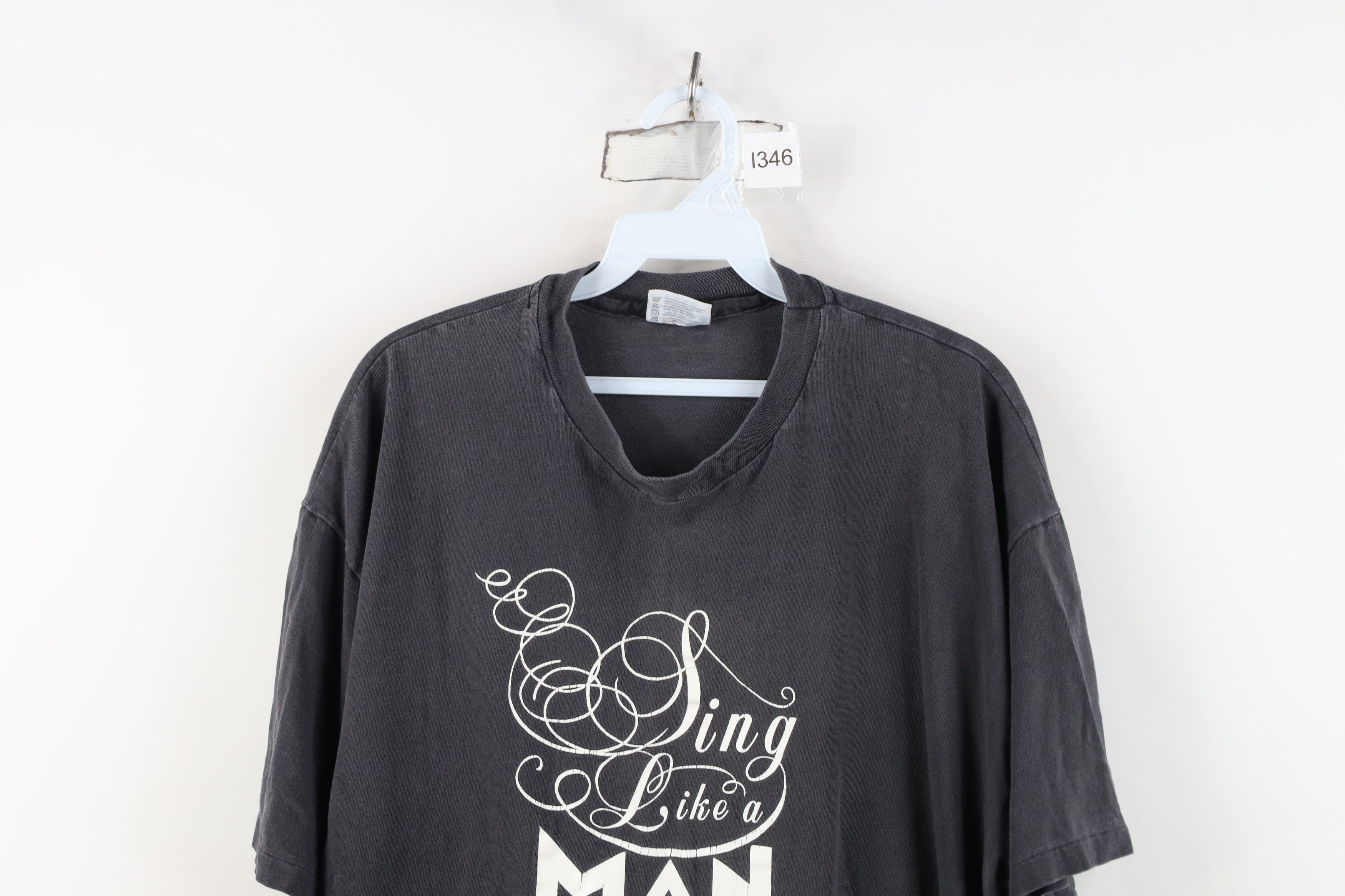Vintage Vintage 90s Like A Man The Vancouver Mens Chorus T-Shirt USA Size US XL / EU 56 / 4 - 2 Thumbnail