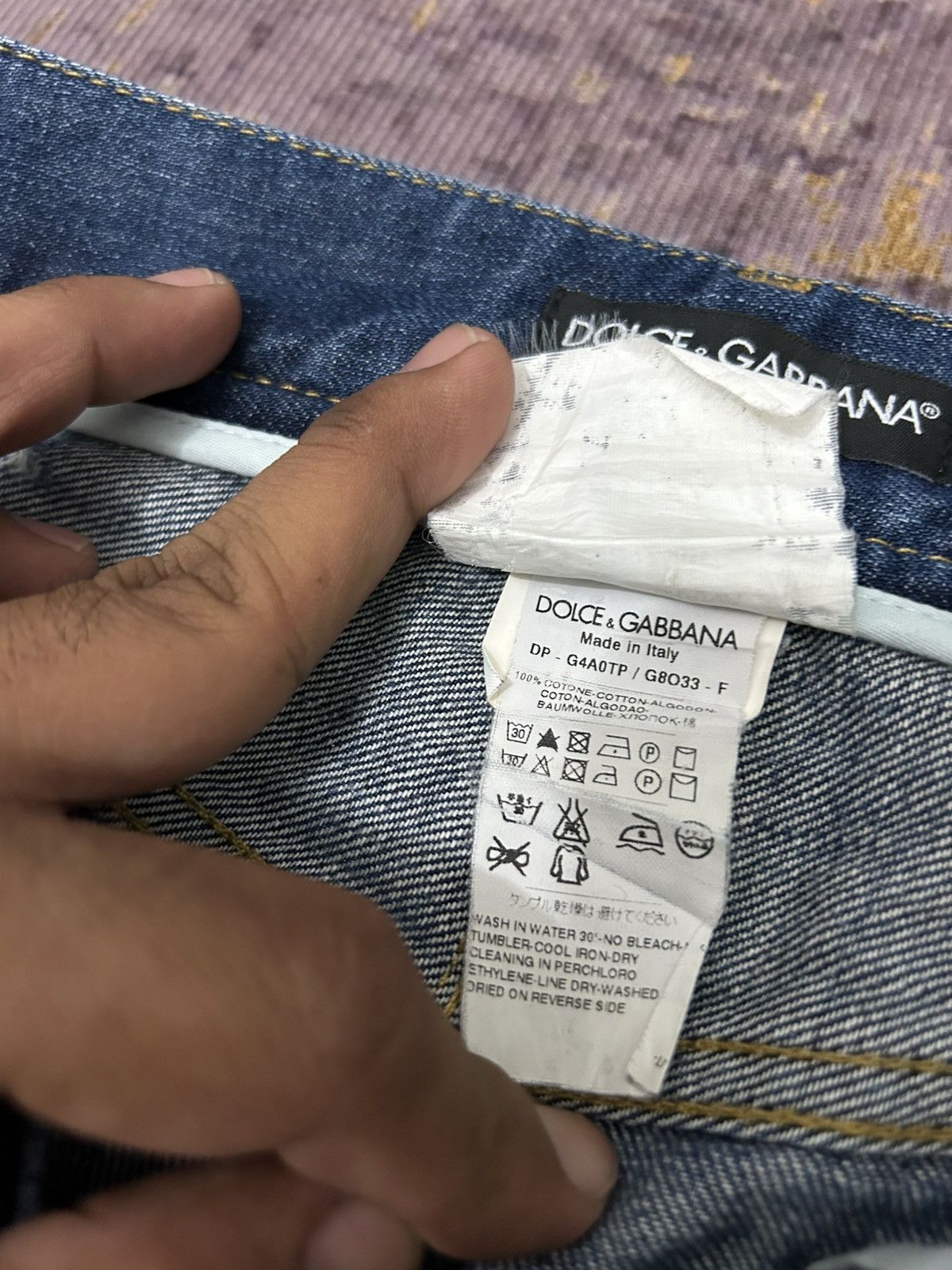 Dolce & Gabbana Dolce & Gabbana Distressed Jeans Size US 33 - 14 Thumbnail