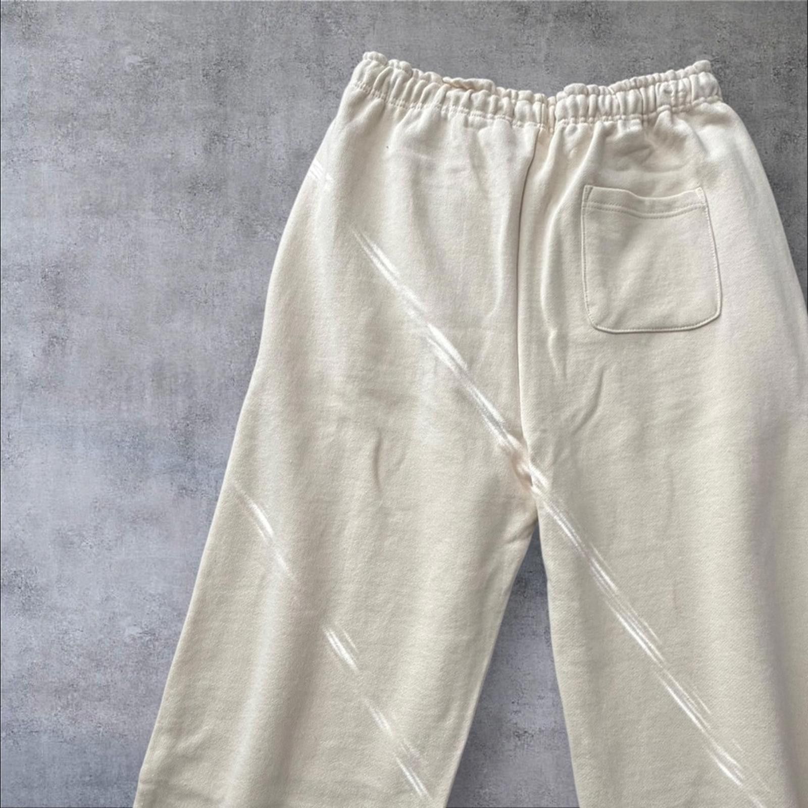 Other Rastah Men's Cream Joggers with Blue Detail size XXL Size US 40 / EU 56 - 2 Thumbnail