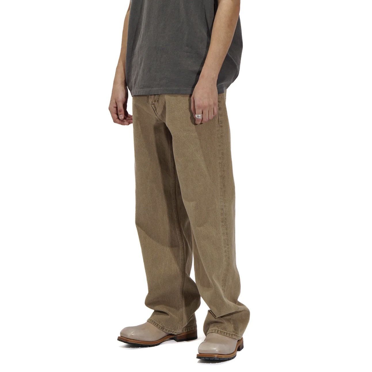 Our Legacy Third Cut Dry Grass Chain Twill Size US 30 / EU 46 - 1 Thumbnail