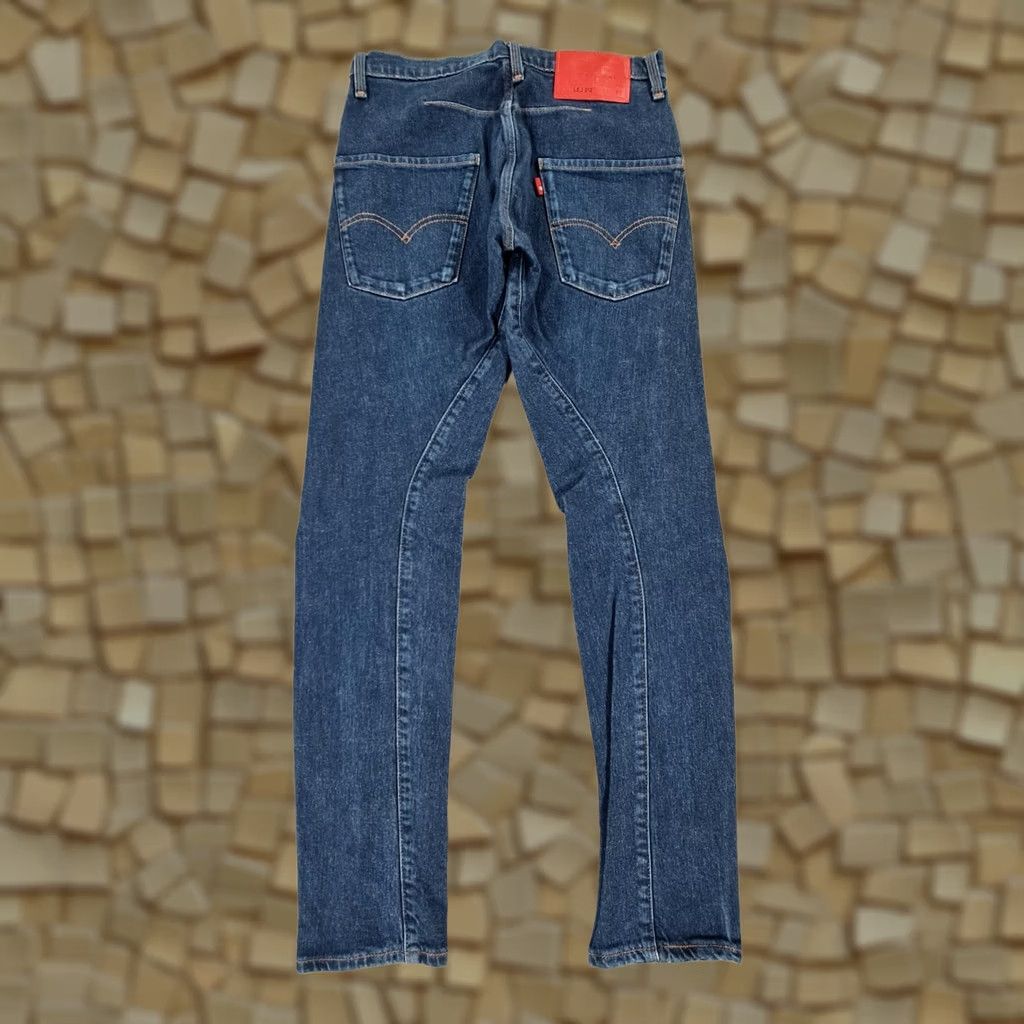 Levi's Levi's Engineered Jeans Men Blue W27 L32 Twisted Leg Premium Denim Slim Tapered Button Fly 5-Pocket Size US 27 - 1 Thumbnail