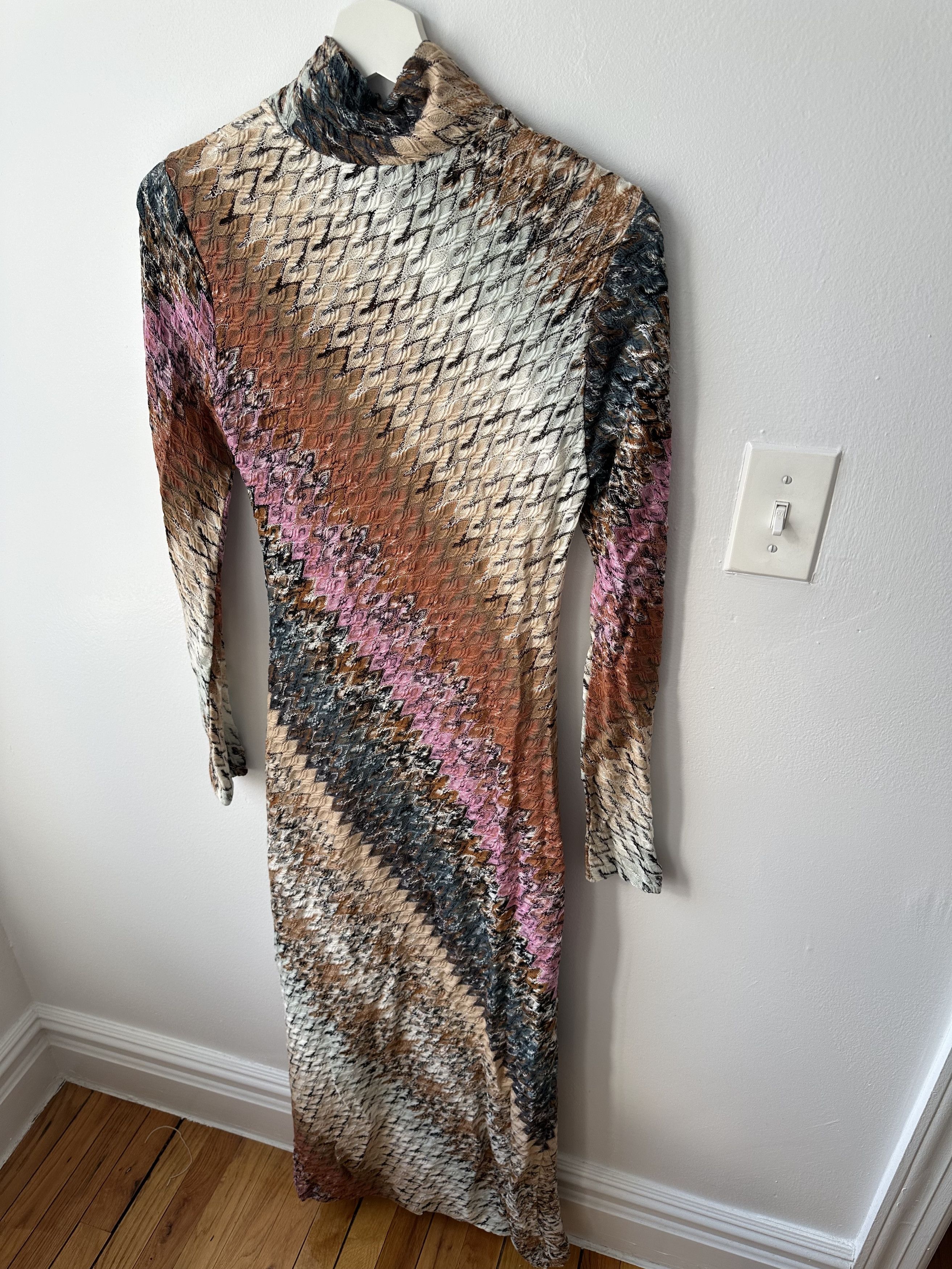 Missoni Missoni Long Dress-Shaded Wool Raschel *BRAND NEW* Size M / US 6-8 / IT 42-44 - 10 Thumbnail