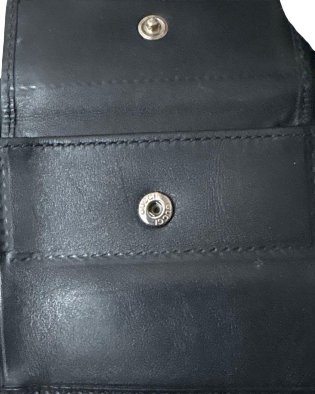 Gucci 🇮🇹MADE IN ITALY🇮🇹 GUCCI Leather Wallet Size ONE SIZE - 5 Thumbnail