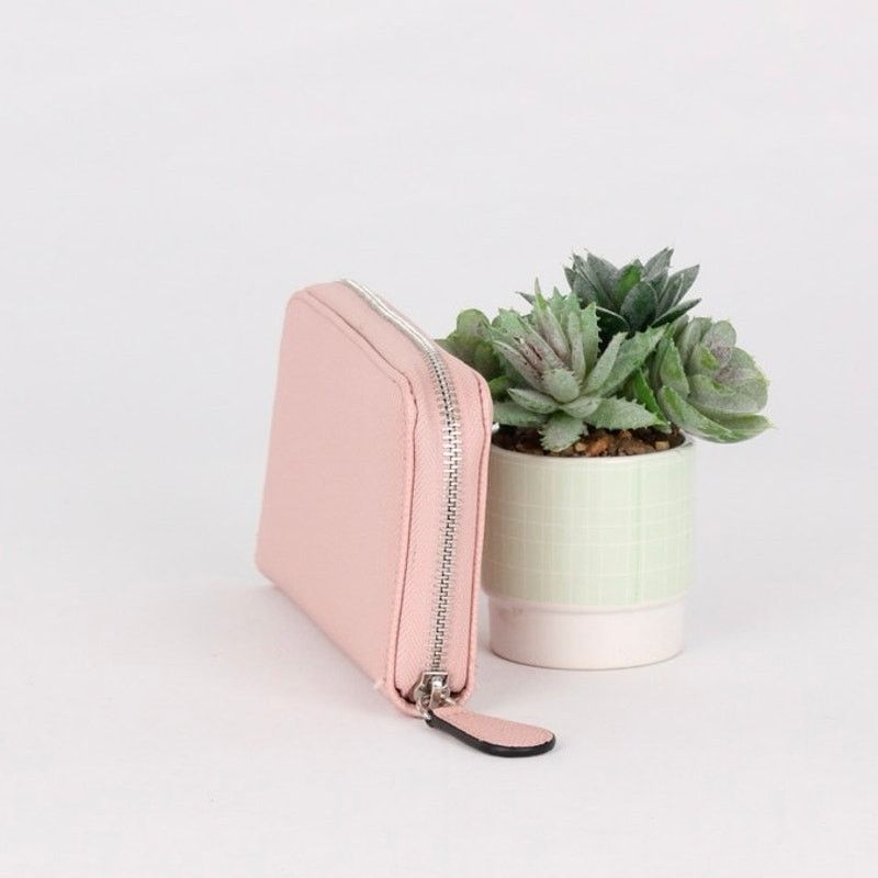 Guess Guess Pink Zip Around Wallet Size ONE SIZE - 3 Thumbnail