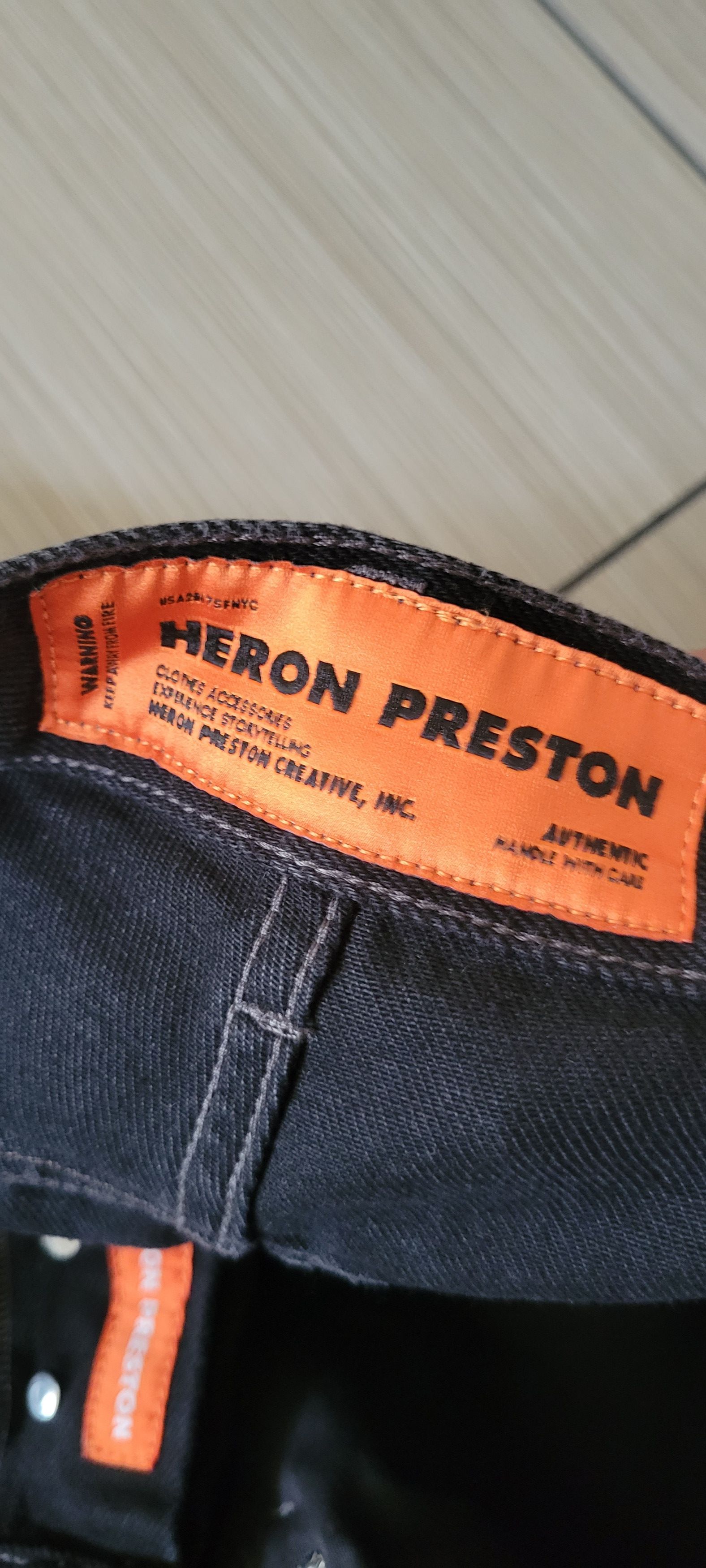 Heron Preston Tape 5-Pocket Jeans Size US 31 - 5 Thumbnail
