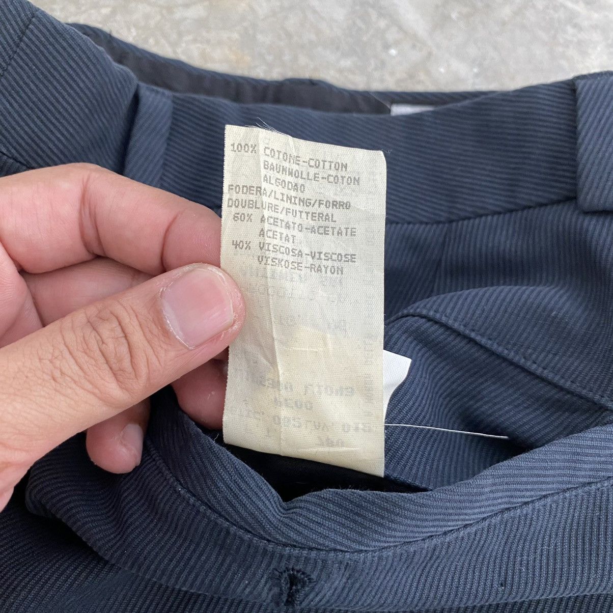 Emporio Armani 1990’s Emporio Armani Twill Cotton Wide Trouser Pants Size US 31 - 21 Thumbnail