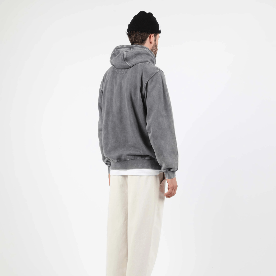 Wemoto BNWT Wemoto - Clint - Garment Dyed Hooded Sweatshirt Medium Size US M / EU 48-50 / 2 - 7 Thumbnail