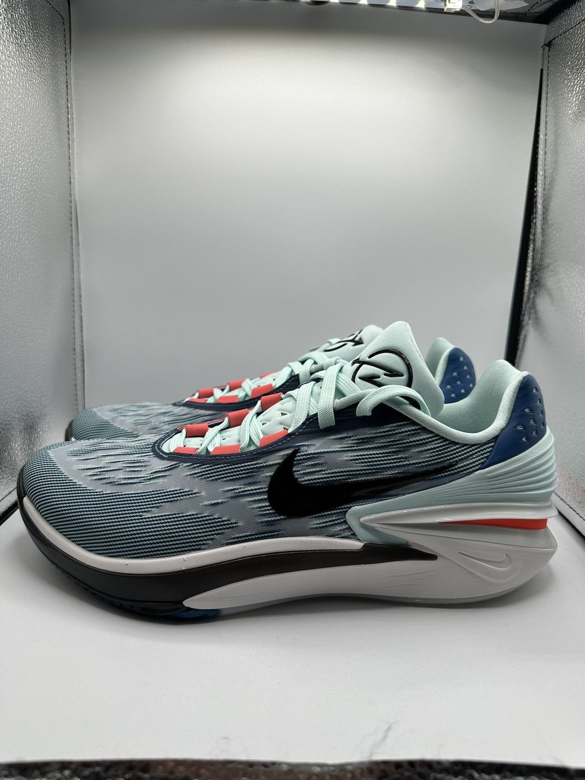image of Nike Air Zoom Gt Cut 2 “Industrial Blue Jade Ice” Shoes, Men's (Size 12.5)