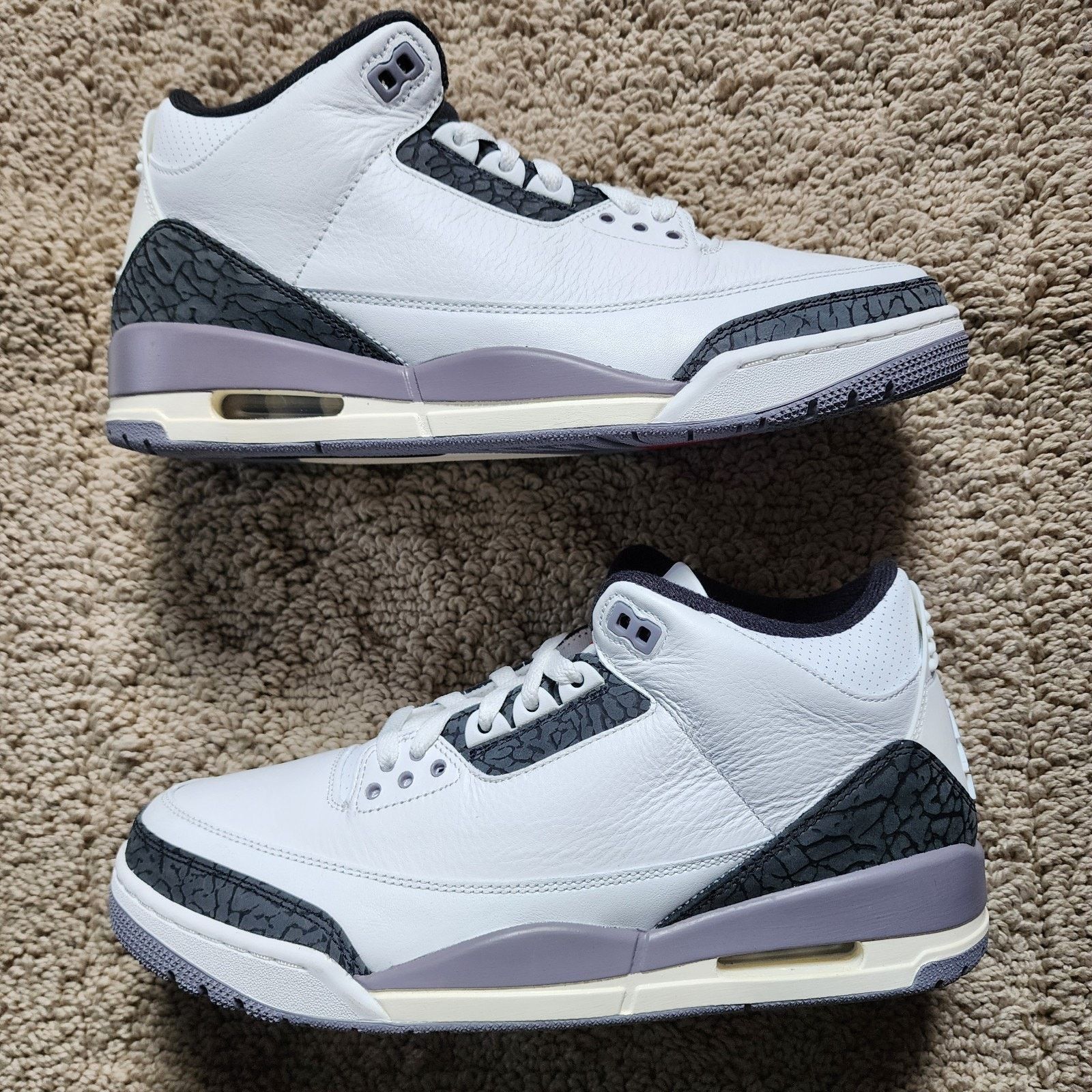 Jordan Brand Air Jordan 3 Retro Cement Grey Brand New Sz 11 Size US 11 / EU 44 - 2 Thumbnail