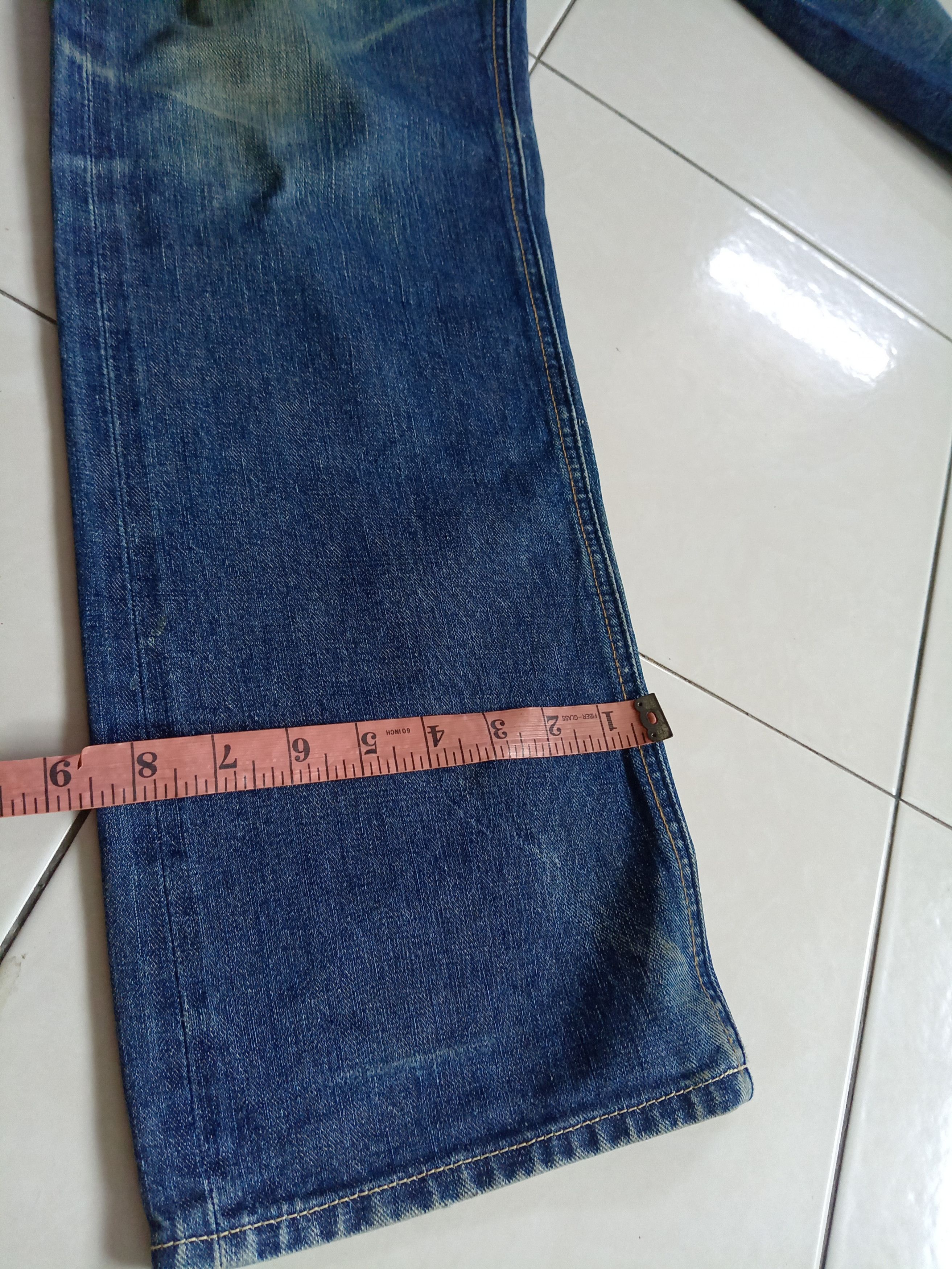 Sugar Cane Vintage sugar cane jeans distressed rare Size US 31 - 8 Thumbnail