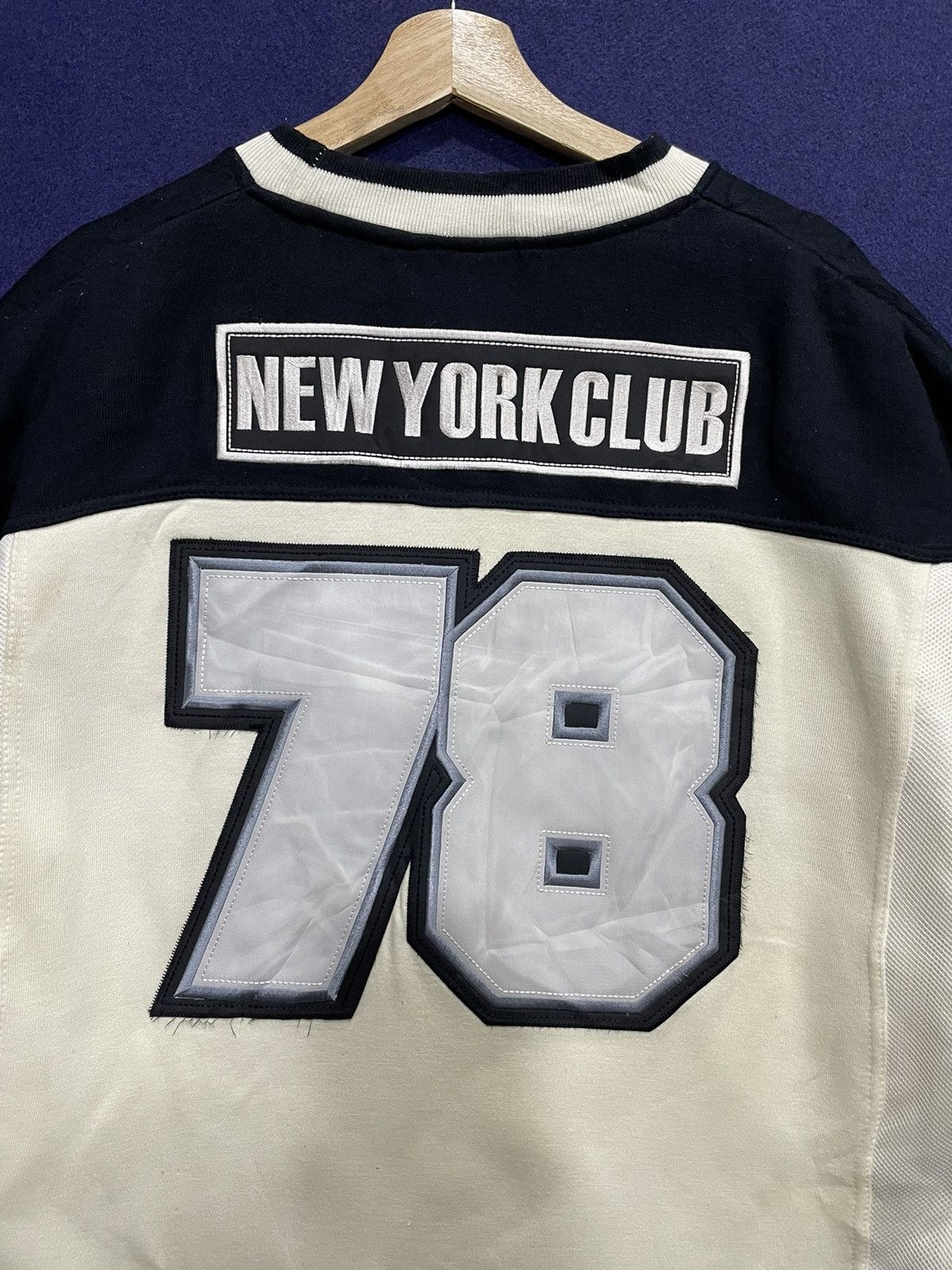 Vintage Vintage New York Club 78 Big Logo And Back Hit Logo Size US L / EU 52-54 / 3 - 9 Thumbnail