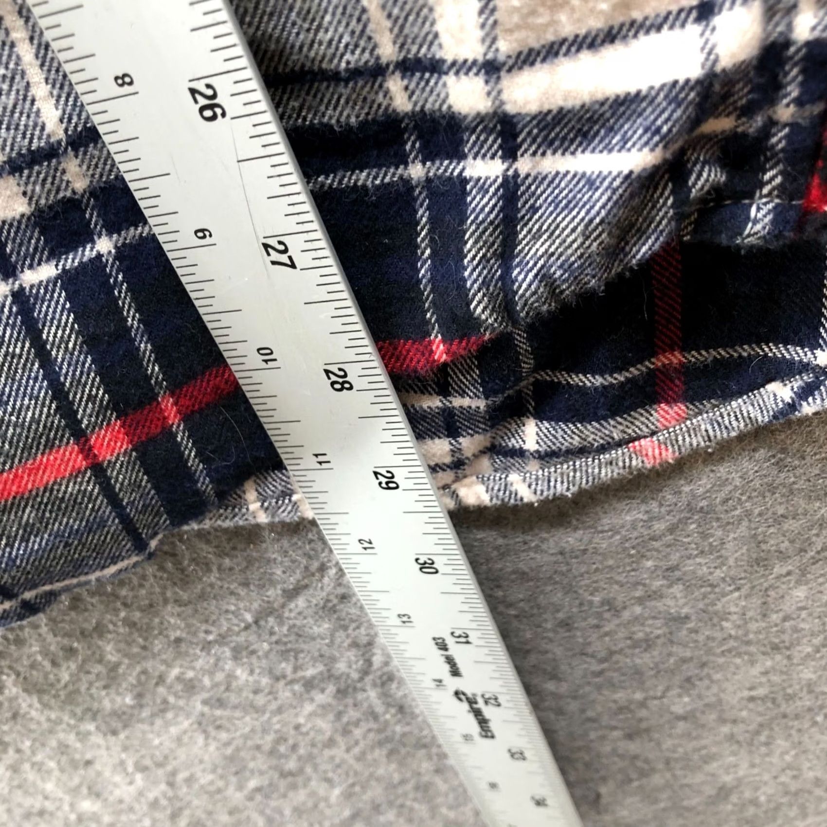 Gap Gap Shirt Mens M Blue Red Plaid Organic Cotton Flannel Long Sleeve Button Up Size US M / EU 48-50 / 2 - 8 Thumbnail