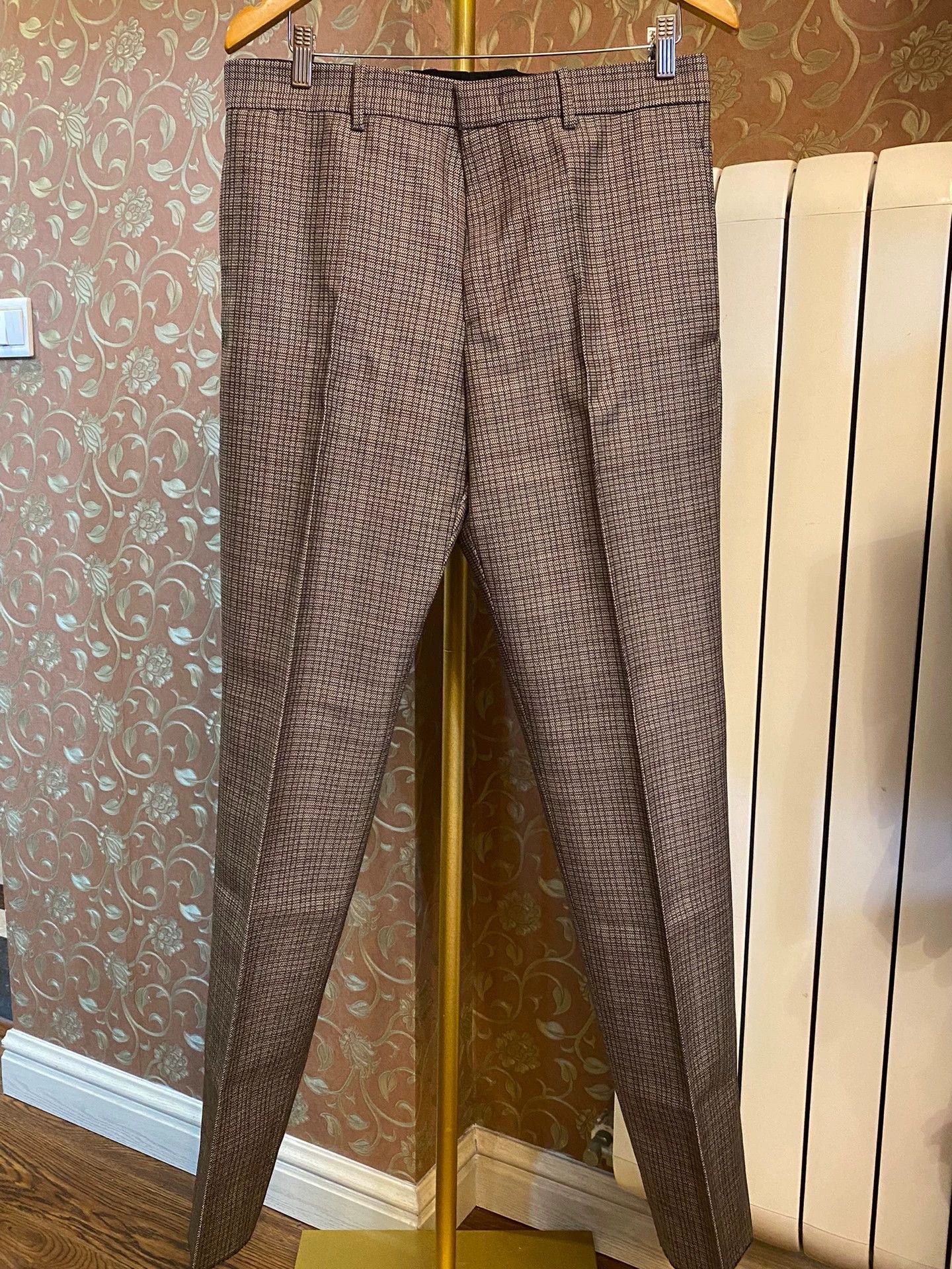 Jil Sander JIL SANDER Italian 100% Wool Minimalist Trousers 48 Size US 32 / EU 48 - 1 Thumbnail