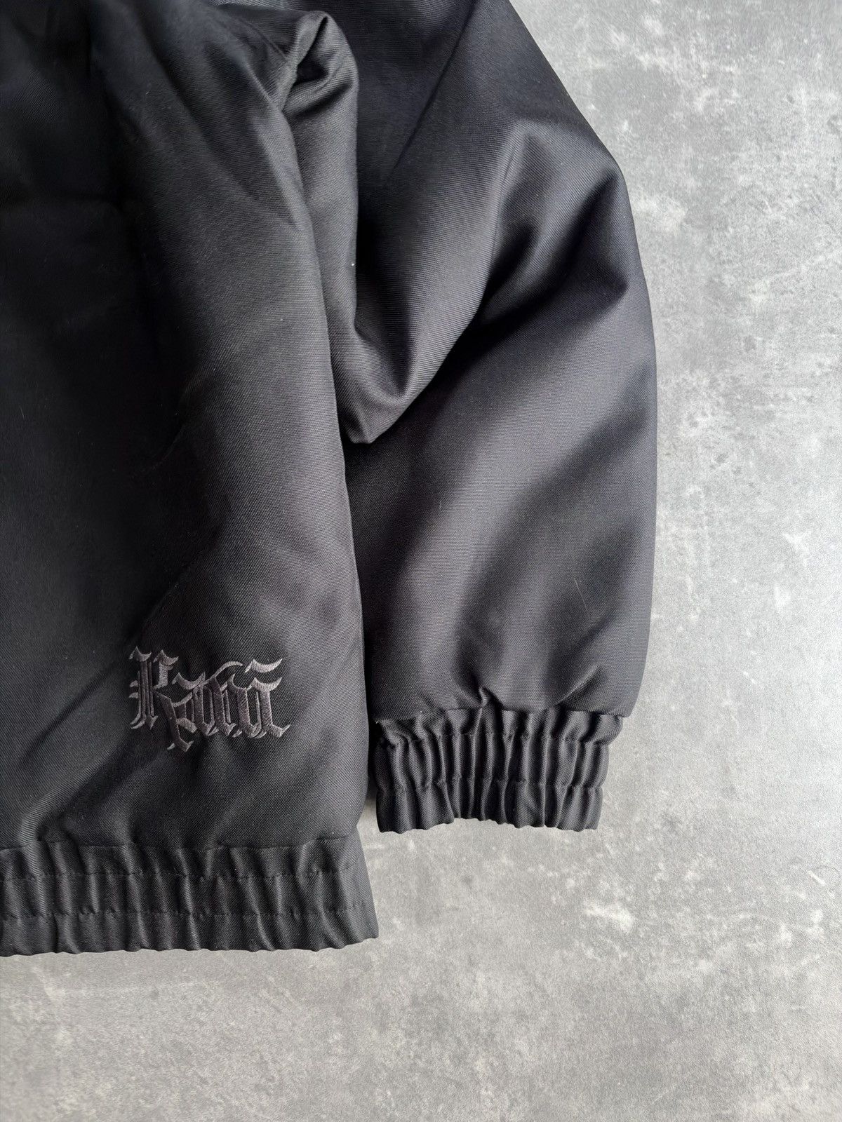 Karl Kani 00s Karl Kani Big Logo Baggy Hooded Bomber Jacket XXL Size US XXL / EU 58 / 5 - 14 Thumbnail
