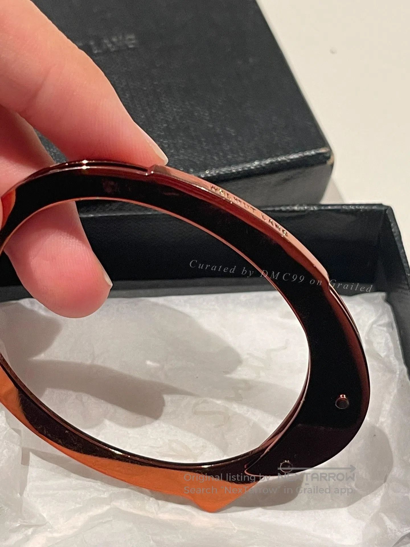 Helmut Lang Helmut Lang 04ss Handcuff Bracelet. Size ONE SIZE - 3 Thumbnail