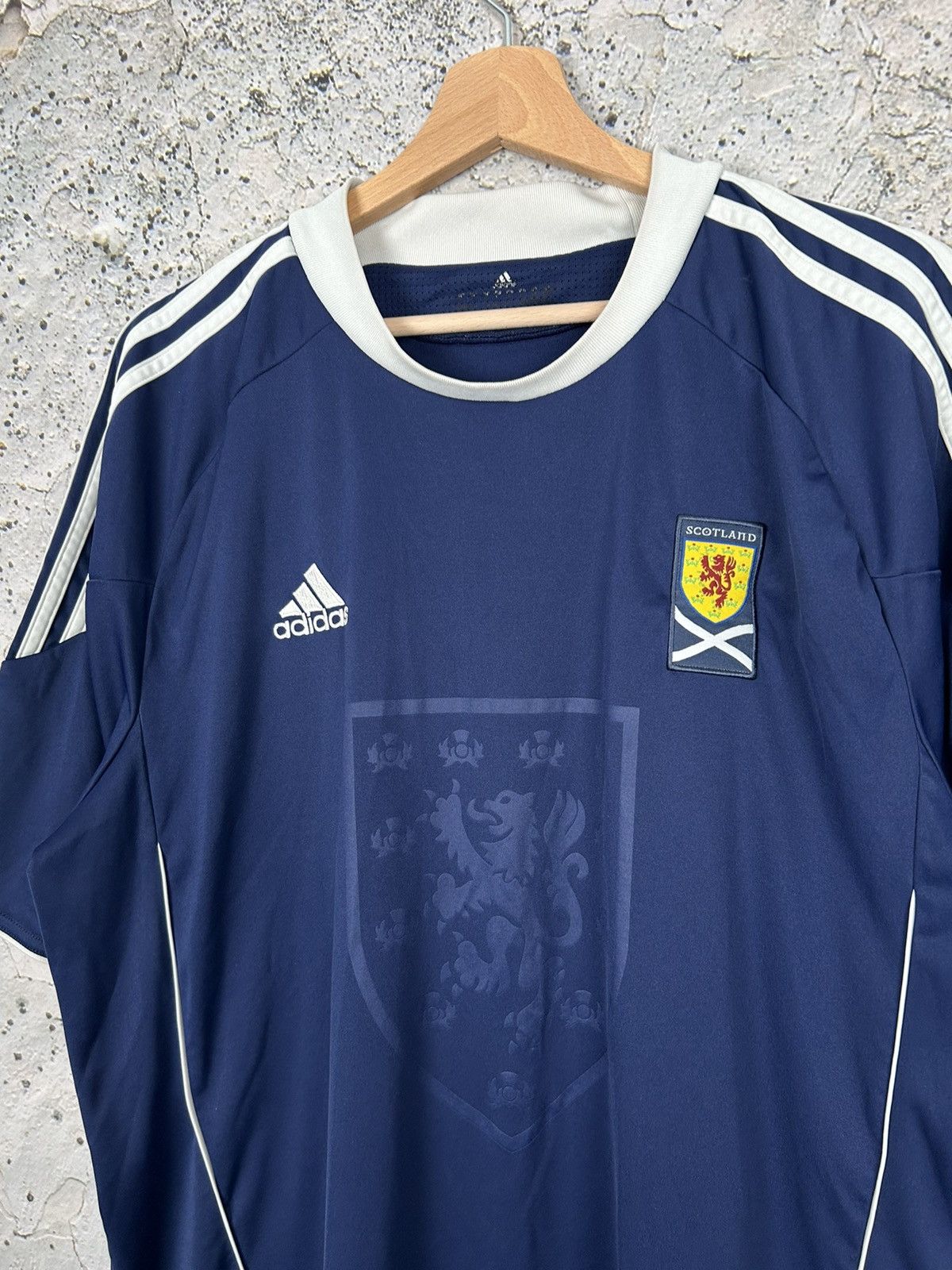 Adidas Vintage Scotland 2010 Soccer Jersey Football Retro World Cup Size US XL / EU 56 / 4 - 3 Thumbnail