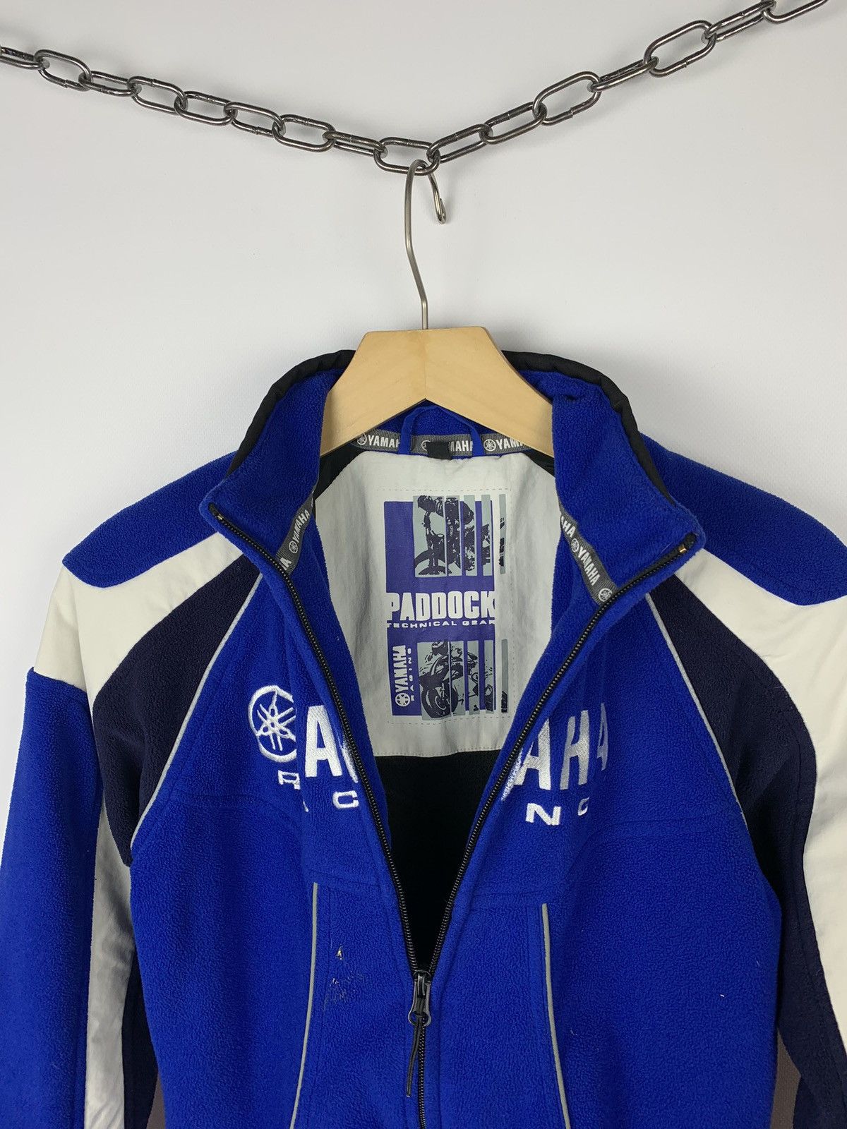 Yamaha Vintage YAMAHA Racing Fleece Jacket Full Zip Mens Size XS Size US XS / EU 42 / 0 - 6 Thumbnail