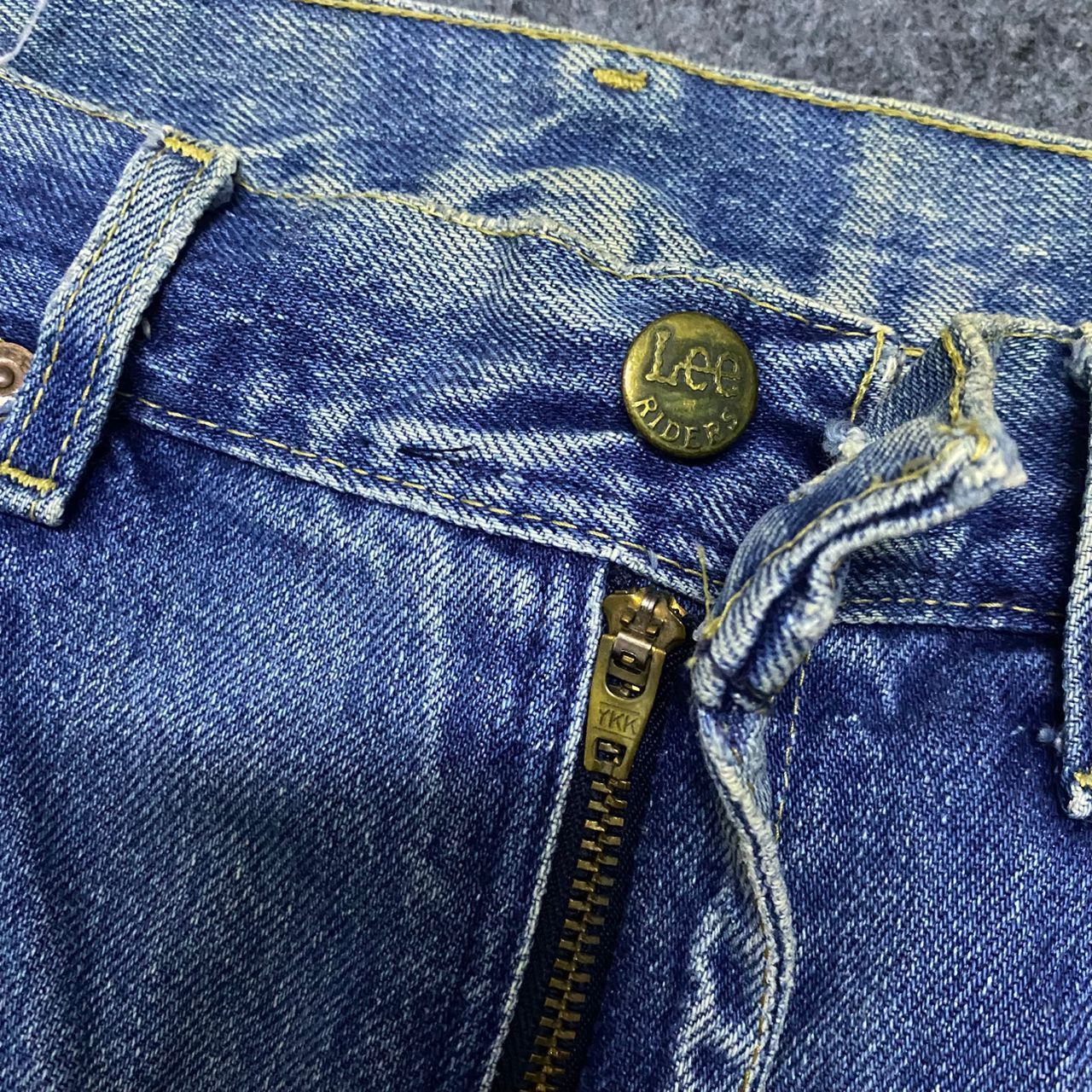 Lee 💥Best Offer💥Vintage 80s Lee Riders Distressed Denim Size US 34 / EU 50 - 12 Thumbnail