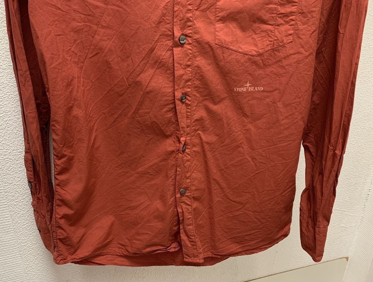 Stone Island Stone Island vintage shirt 1990th L SI Massimo Osti Size US L / EU 52-54 / 3 - 4 Thumbnail