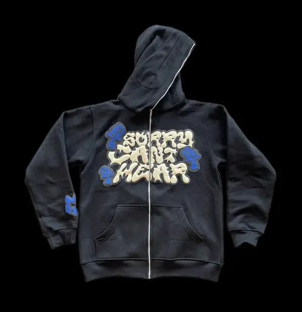 VIBE Harajuku style jacket sweatshirt Zip-up top Casual hoodies Size US L / EU 52-54 / 3 - 7 Thumbnail