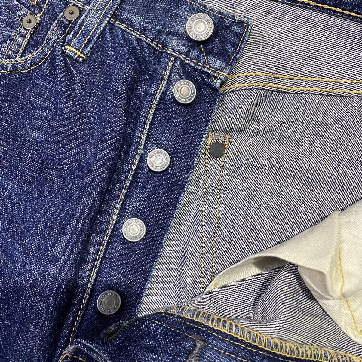 Japanese Brand Vtg Japanese Buttonfly Selvedge Jeans Size US 30 / EU 46 - 7 Thumbnail