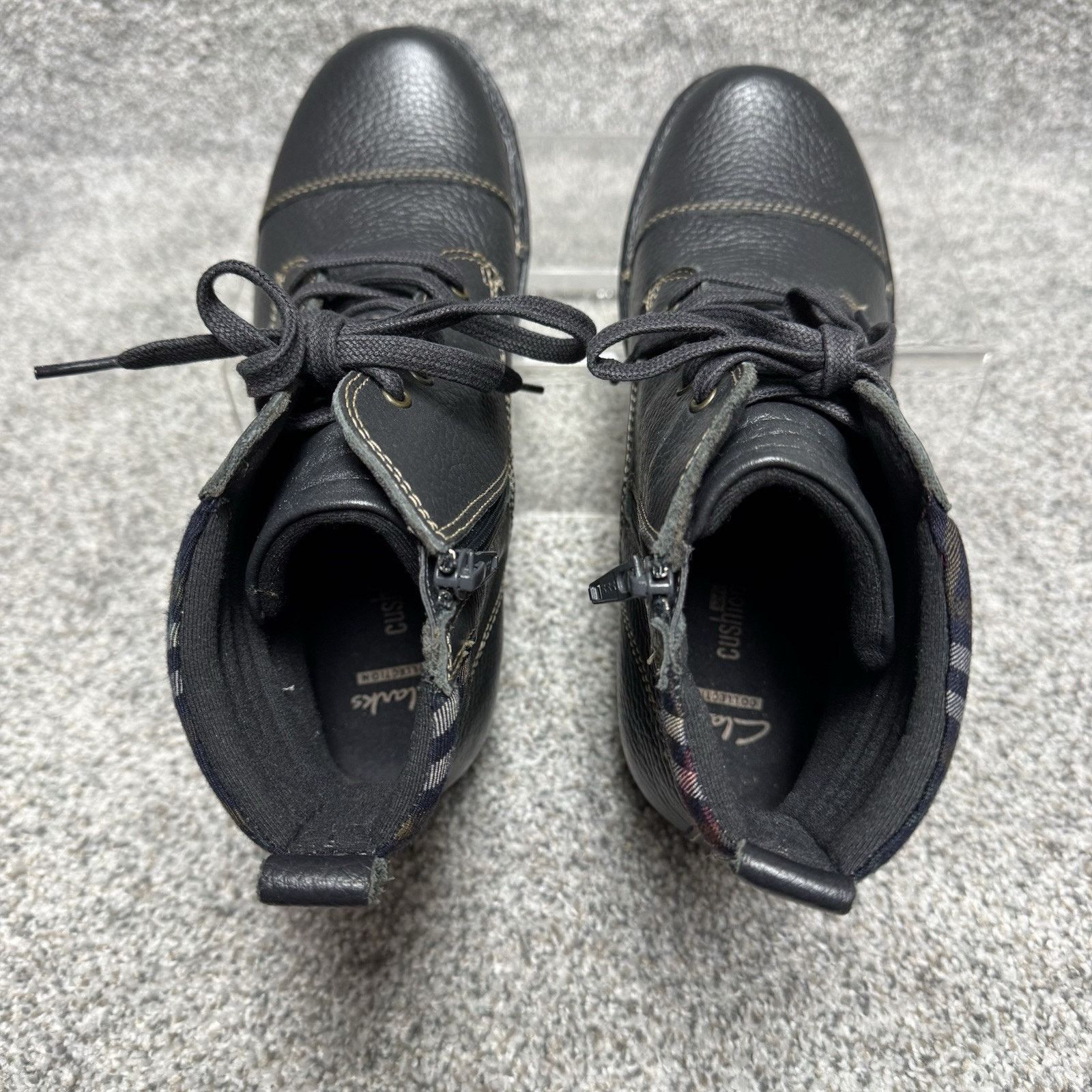 Clarks Clarks Boots Womens Size 7 Grunge Combat Ankle Leather Size US 7 / IT 37 - 6 Thumbnail