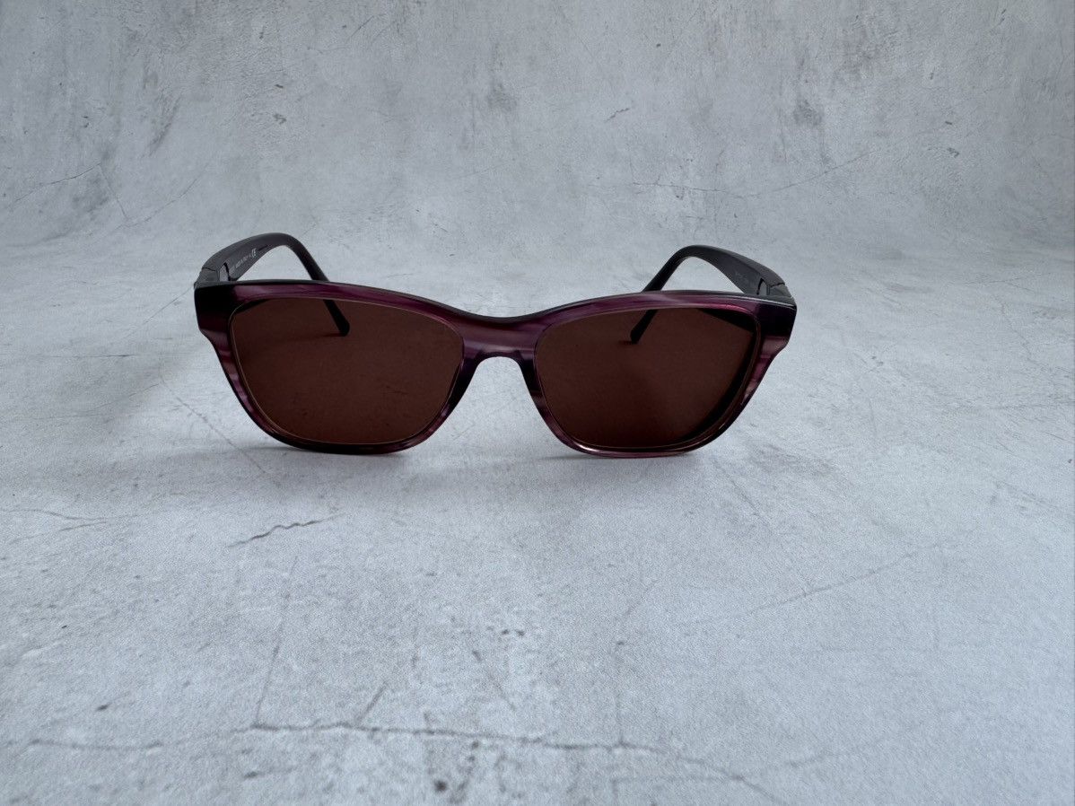 Giorgio Armani Giorgio Armani Glasses Purple Frame Brown Lens Vintage Size ONE SIZE - 3 Thumbnail