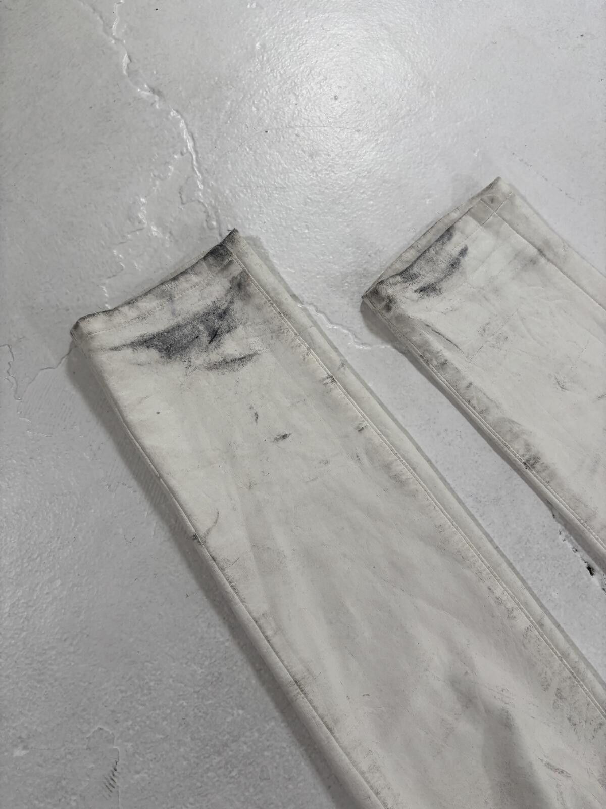 Saint Laurent Paris Saint Laurent 2013 White Ash Pants Size US 30 / EU 46 - 4 Thumbnail
