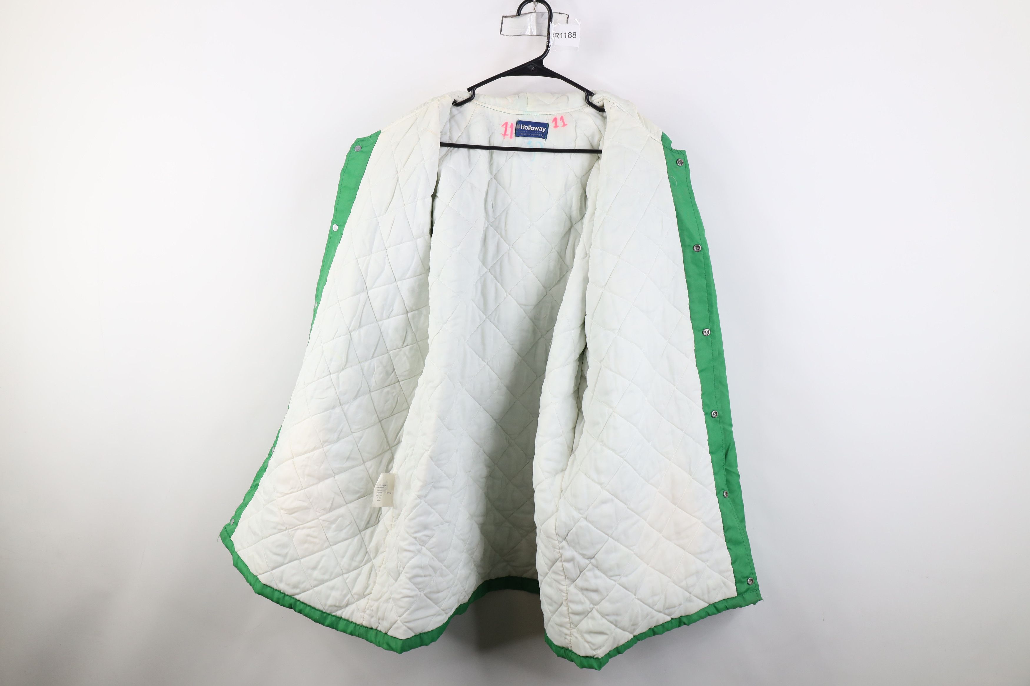 Vintage Vintage 70s Streetwear Hooded Parka Jacket Green USA Size US L / EU 52-54 / 3 - 9 Thumbnail